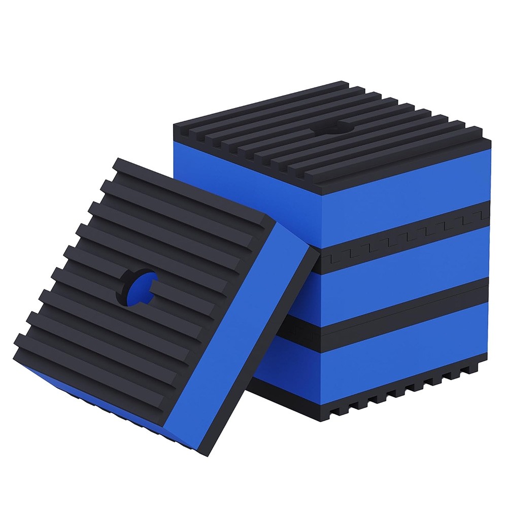 Vibration Pads, 2"X 2"X7/8" Mechanical Vibration Damping Pads, Heavy Duty8388