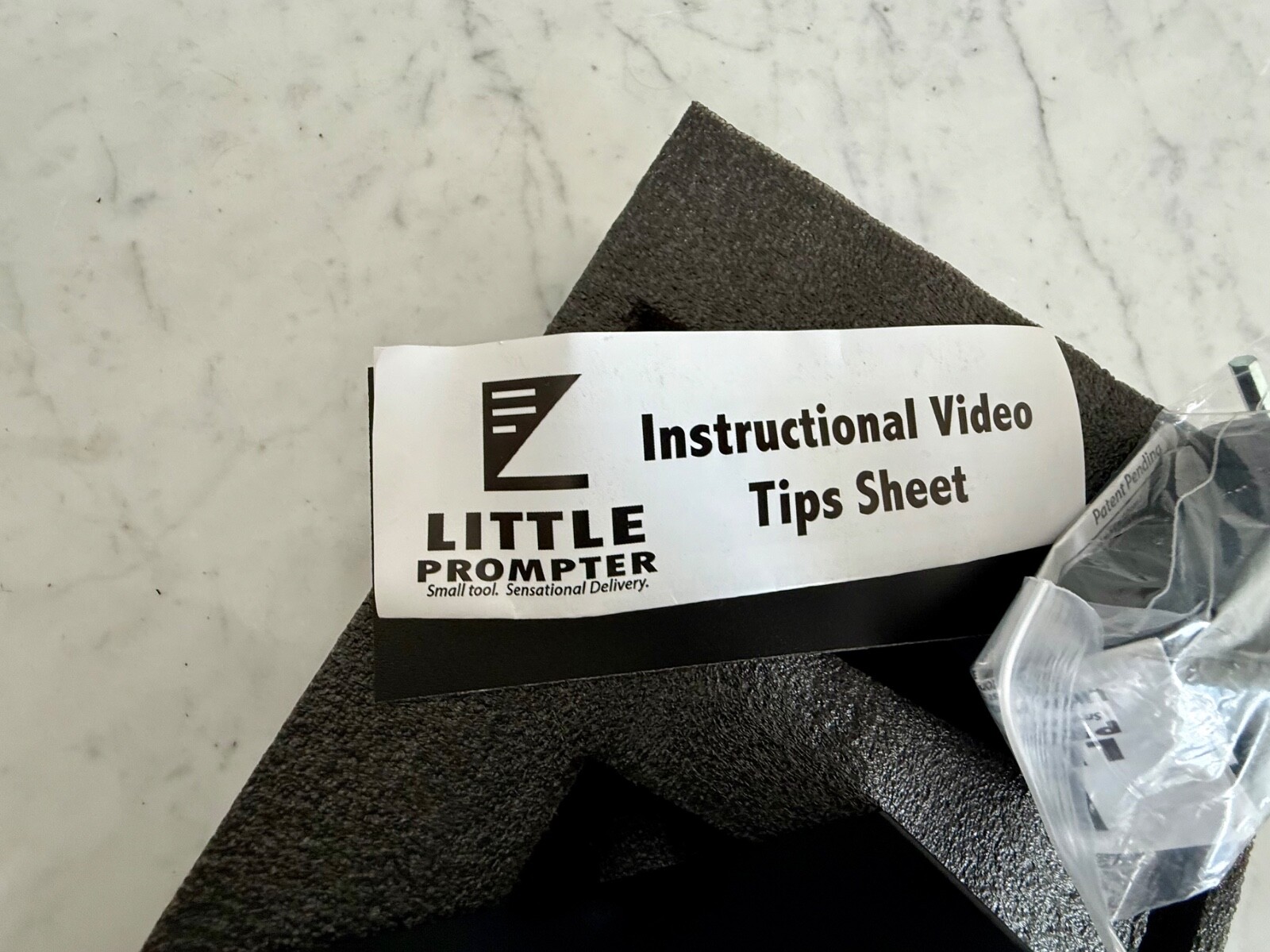 Little Prompter, - The Original Compact Personal Teleprompter For Webcam