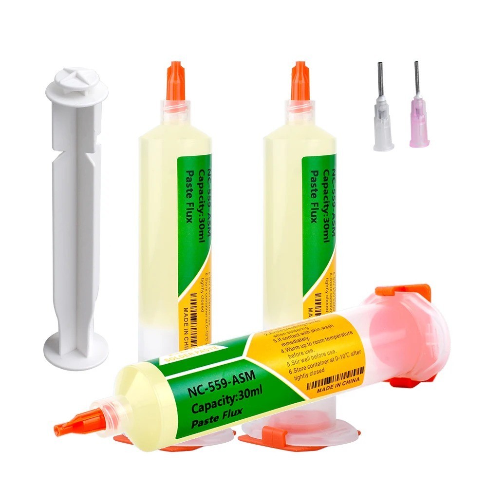 KEK 559 Flux Solder Paste 10ml Needle Tube Rosin Soldering Flux