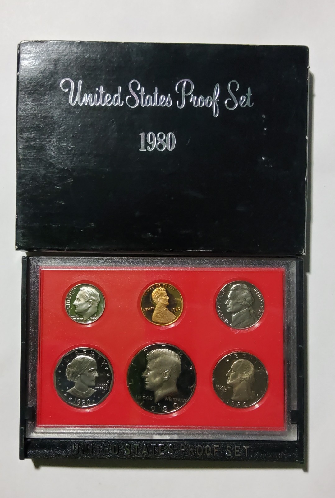 🪙 1980 United States Proof Set 6 Coins Uncirculated 🪙