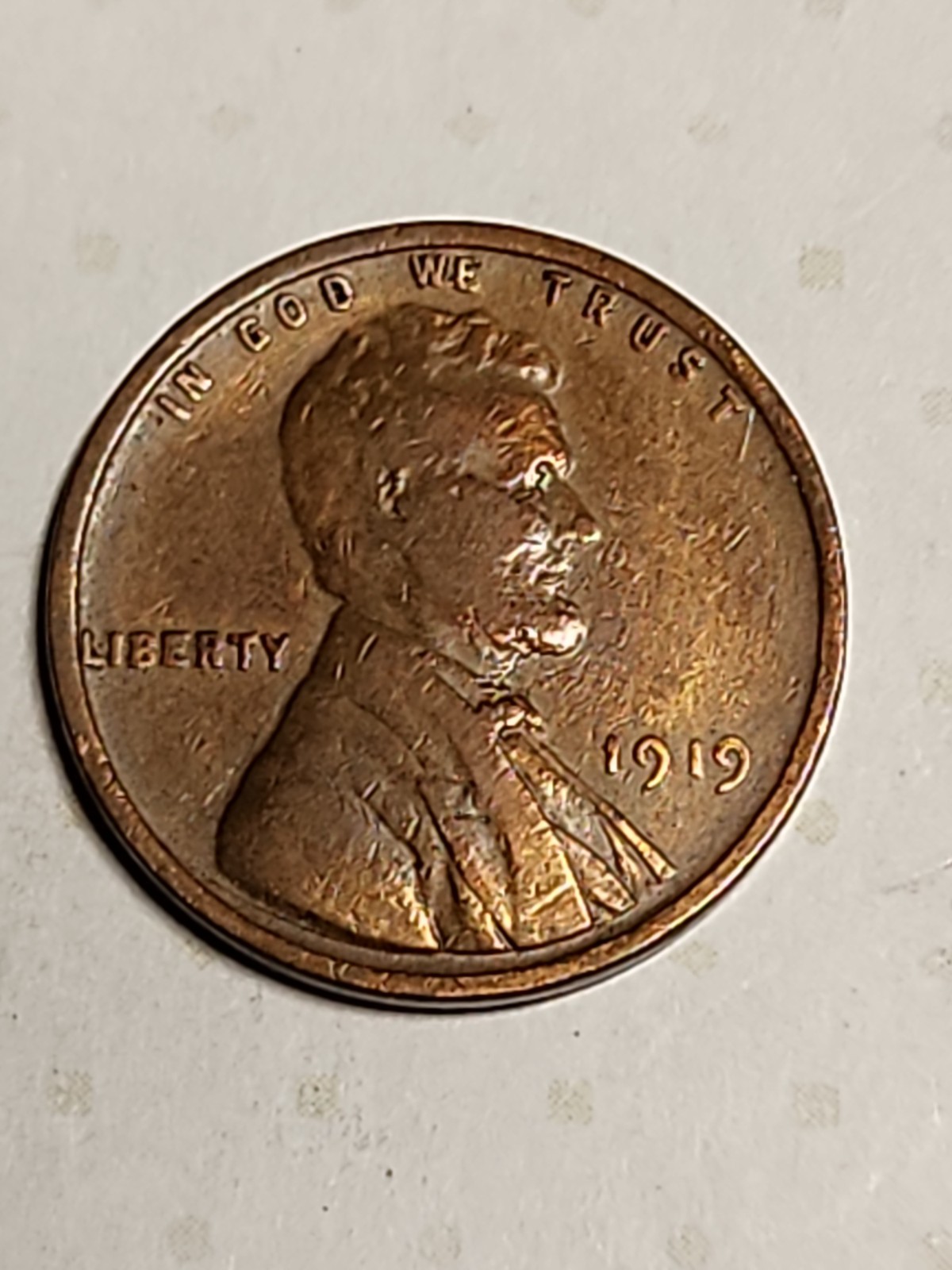 1919 Lincoln Wheat 1C~Fine~Nice Eye Appeal~FAST FREE SHIPPING #1