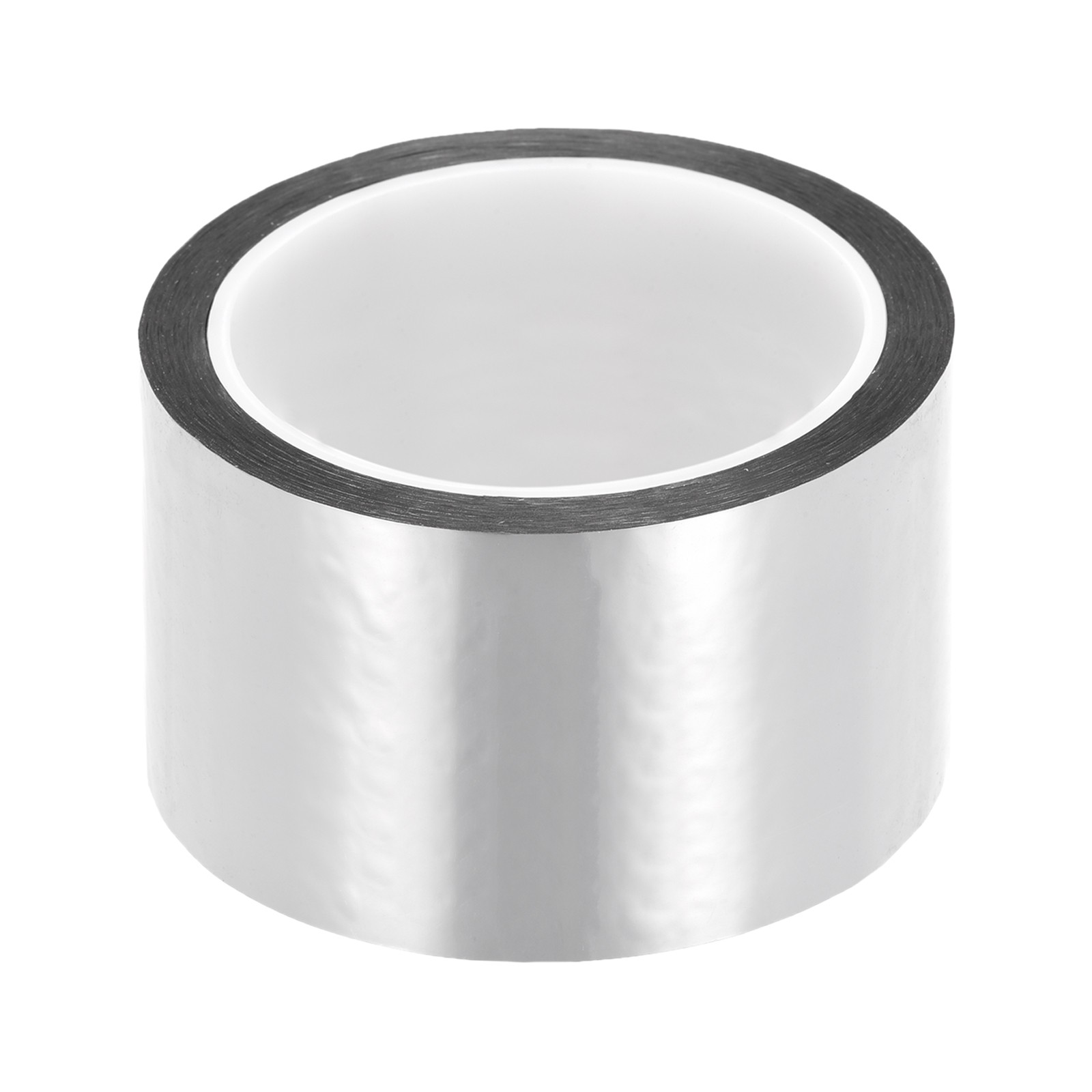 Silver Tone Metalized Polyester Film Tape 1.97 Inch x 55 Yards for DIY 1 Pcs