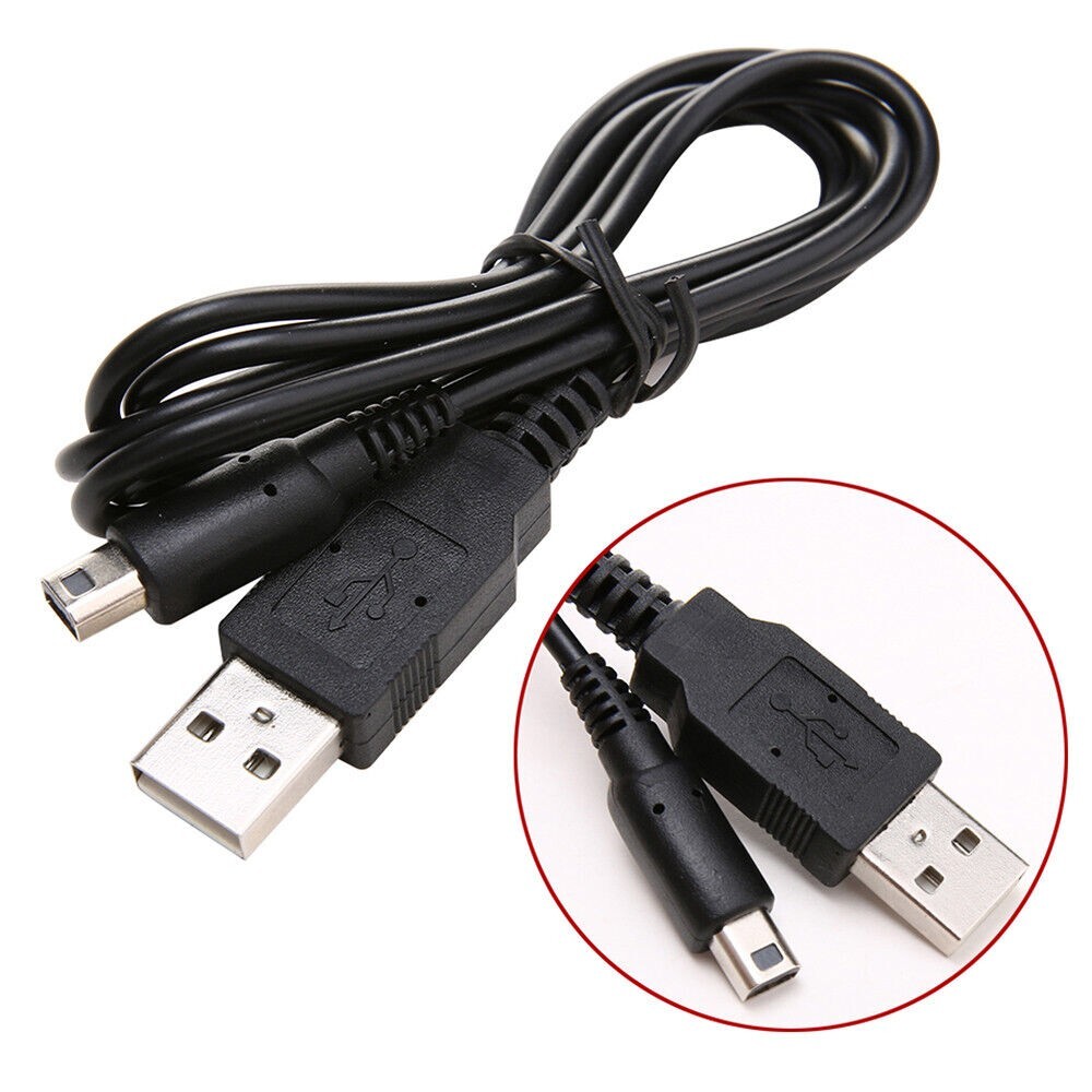 4 PACK USB Power Charger Charging Cable For Nintendo new 3DS XL DSi NDSI XL 2DS