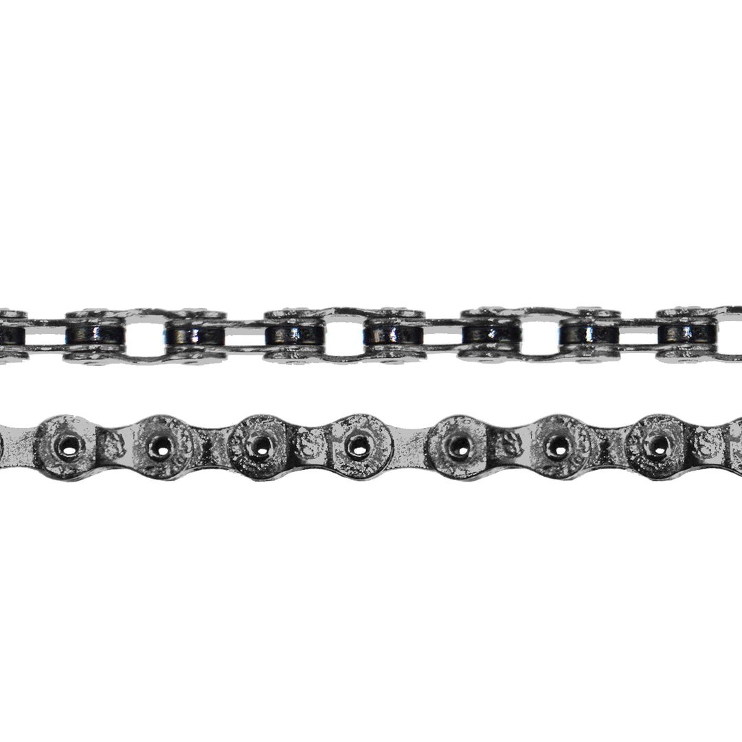 CRUPI BMX PRO 3/32" HOLLOW PIN CHAIN SILVER