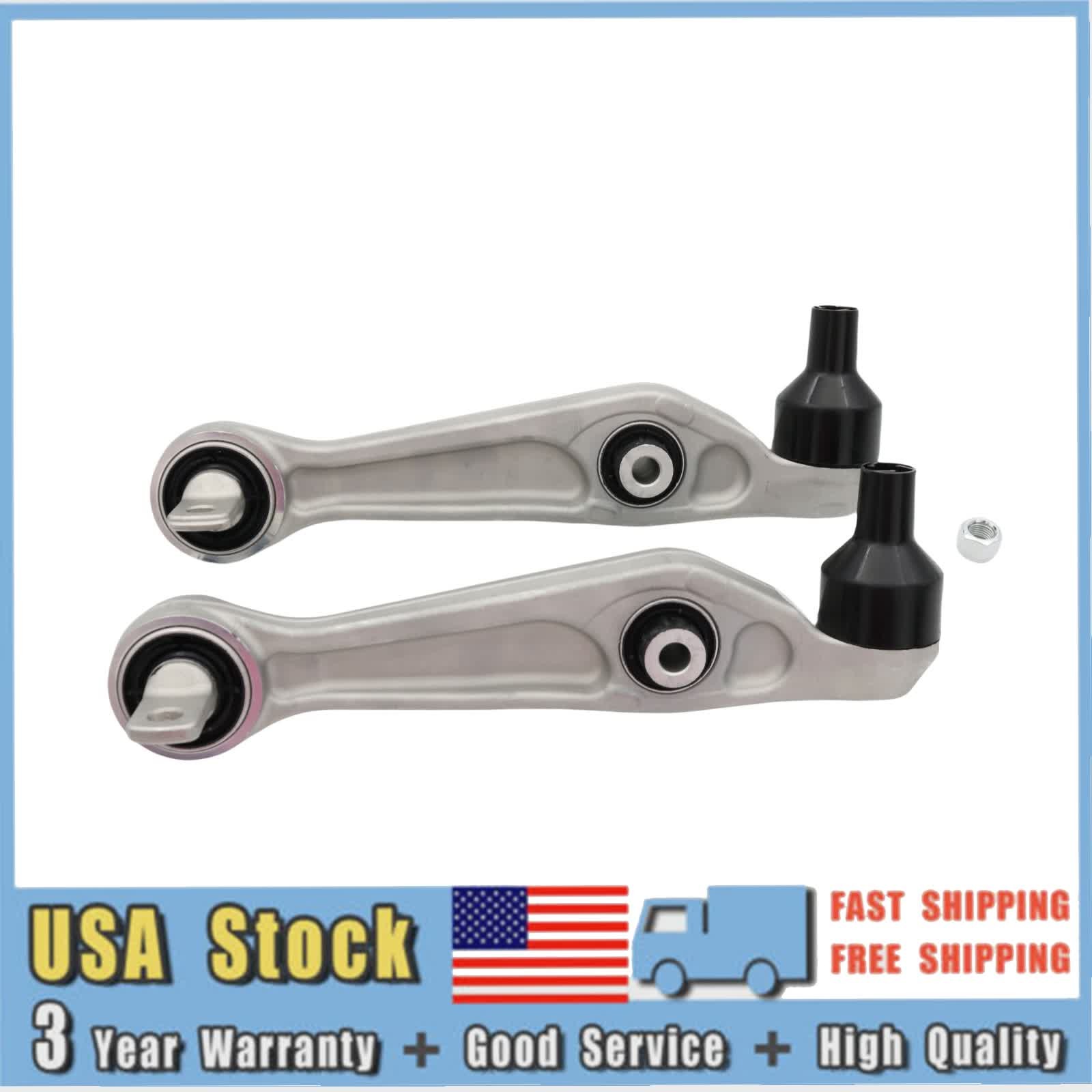 4x Front Left + Right Lower Control Arms Kit for 2017-2023 Tesla Model 3 Model Y