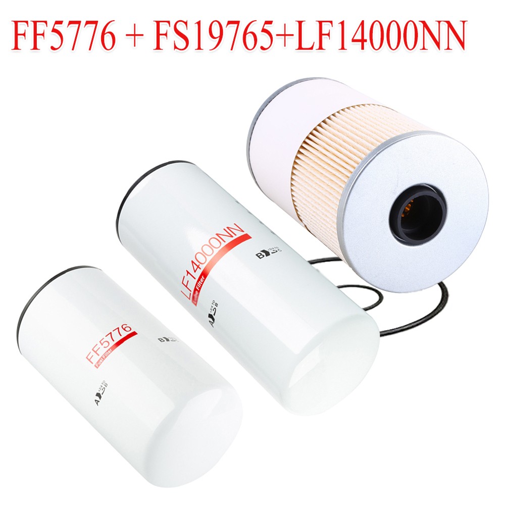Oil Change Kit LF14000NN FF5776 FS19765 For Cummins Fuel Filters 4367100 2893612