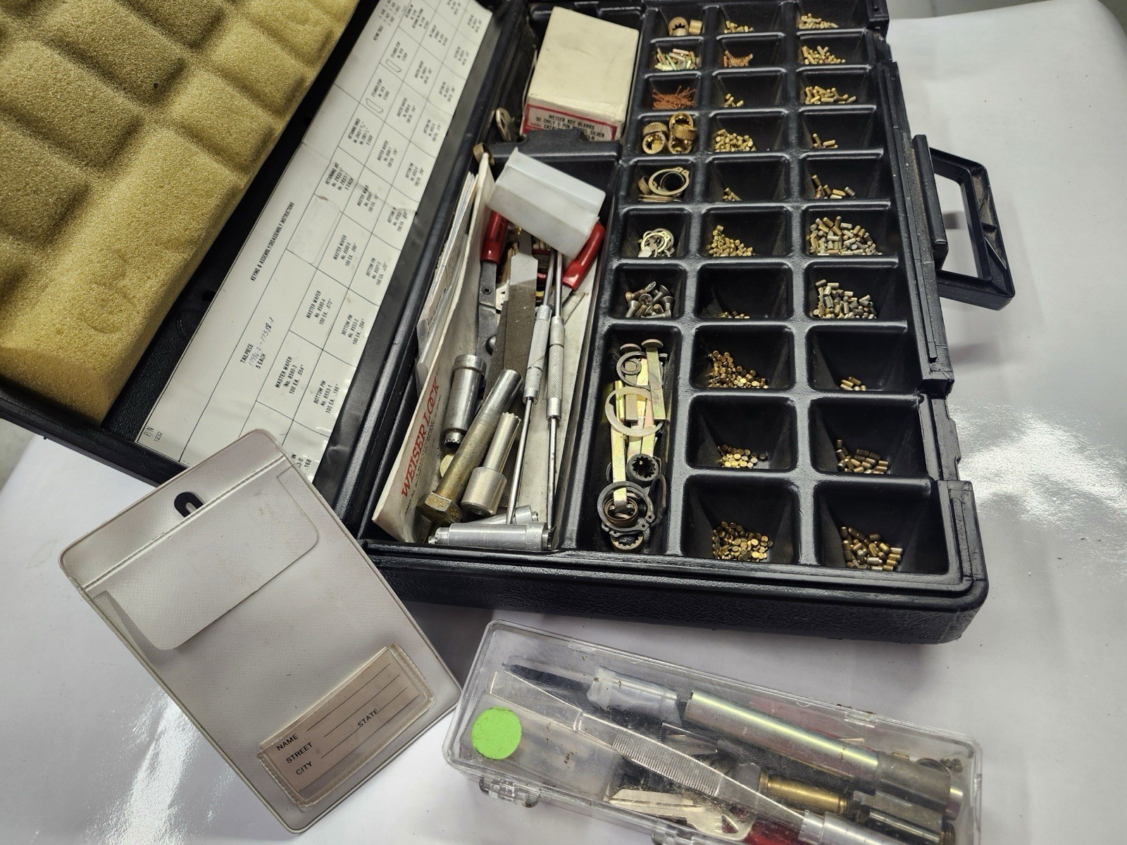 Weiser Keying Kit 1387 Vintage Set