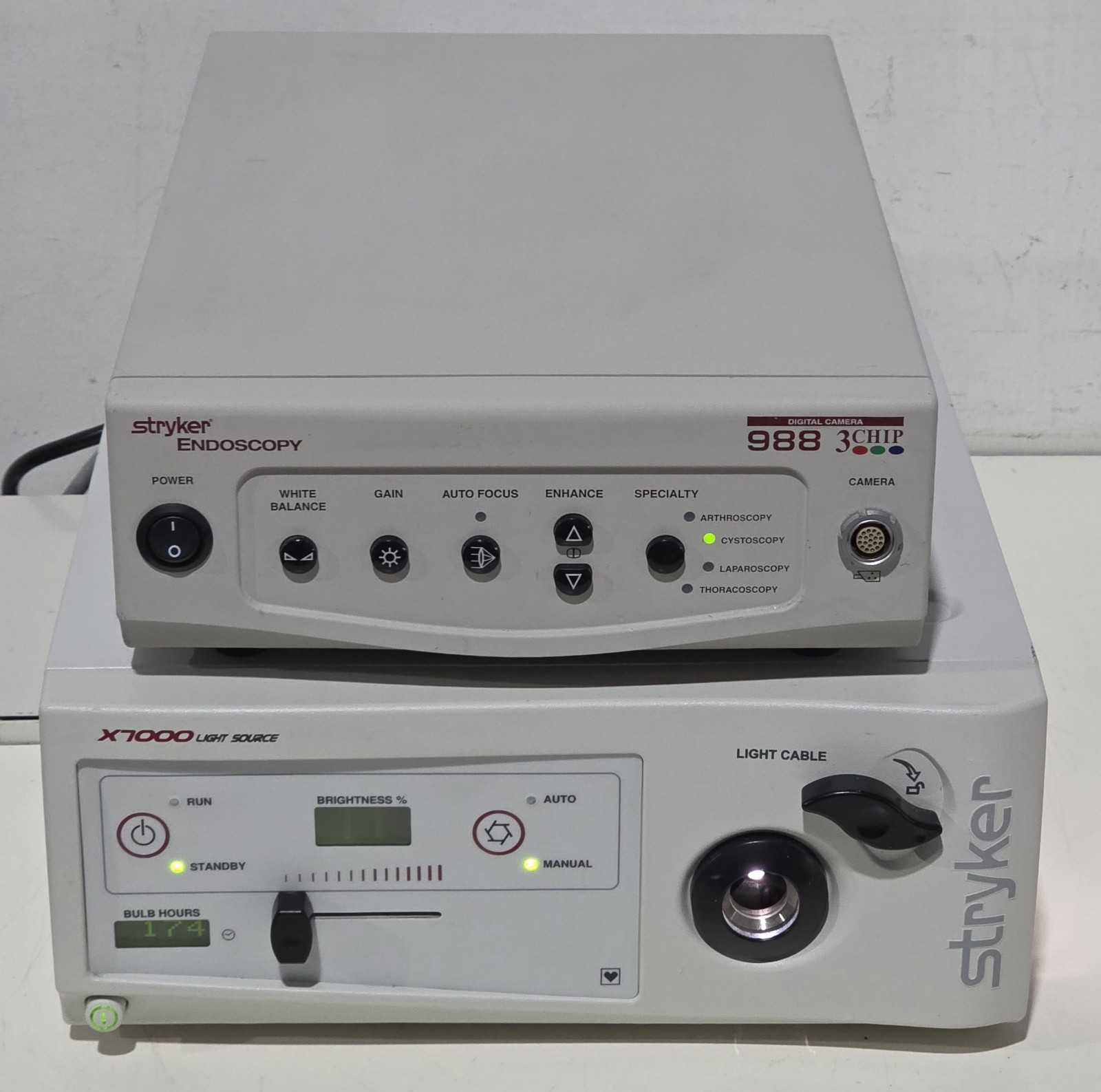 Stryker 988 3Chip Digital Camera Controller with X7000 Light Source