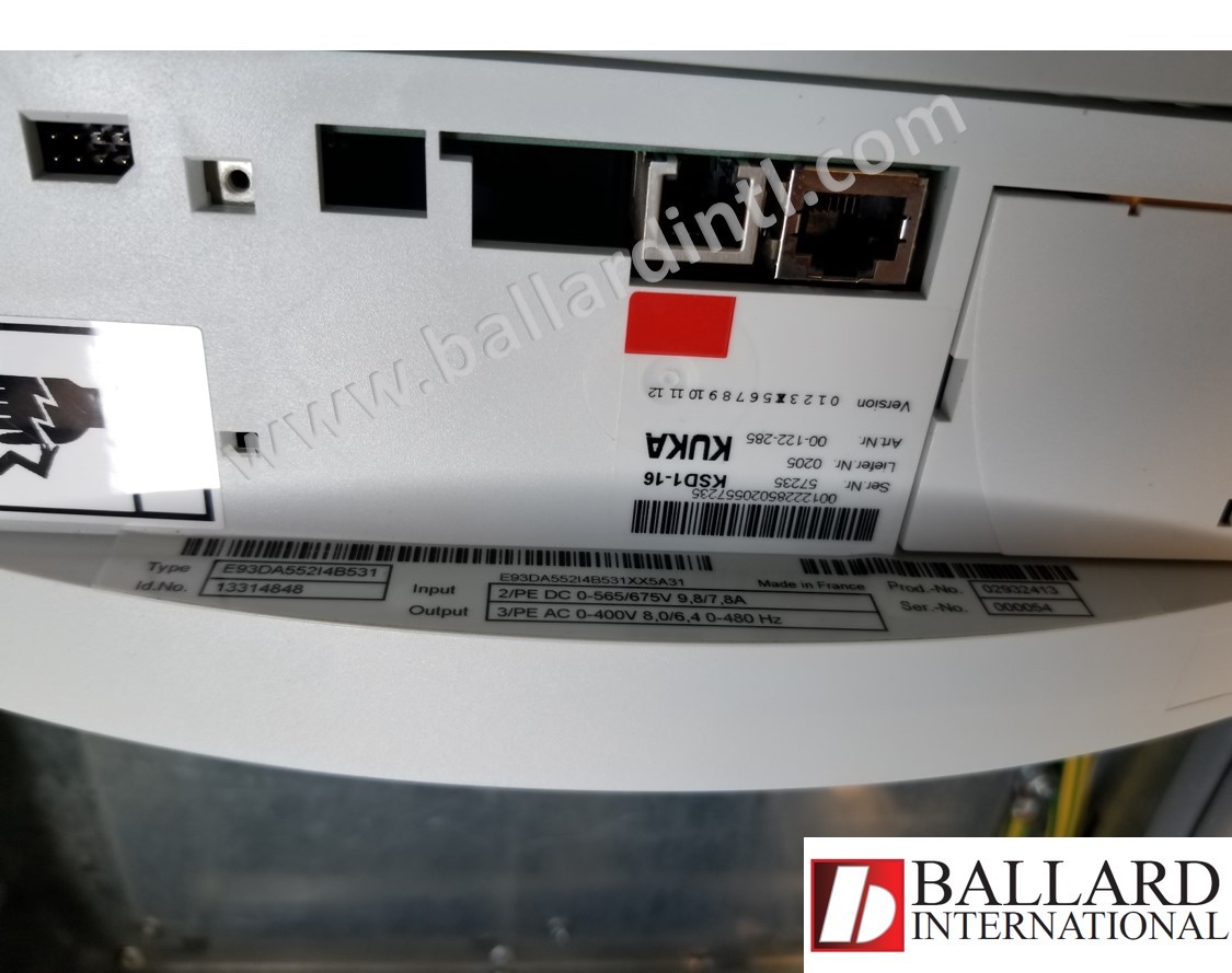 Kuka 00-122-285 KSD1-16 Servo Module UL