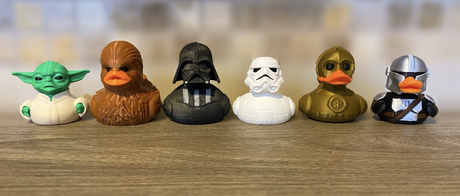 Star Ducks 6 Pack Ducks