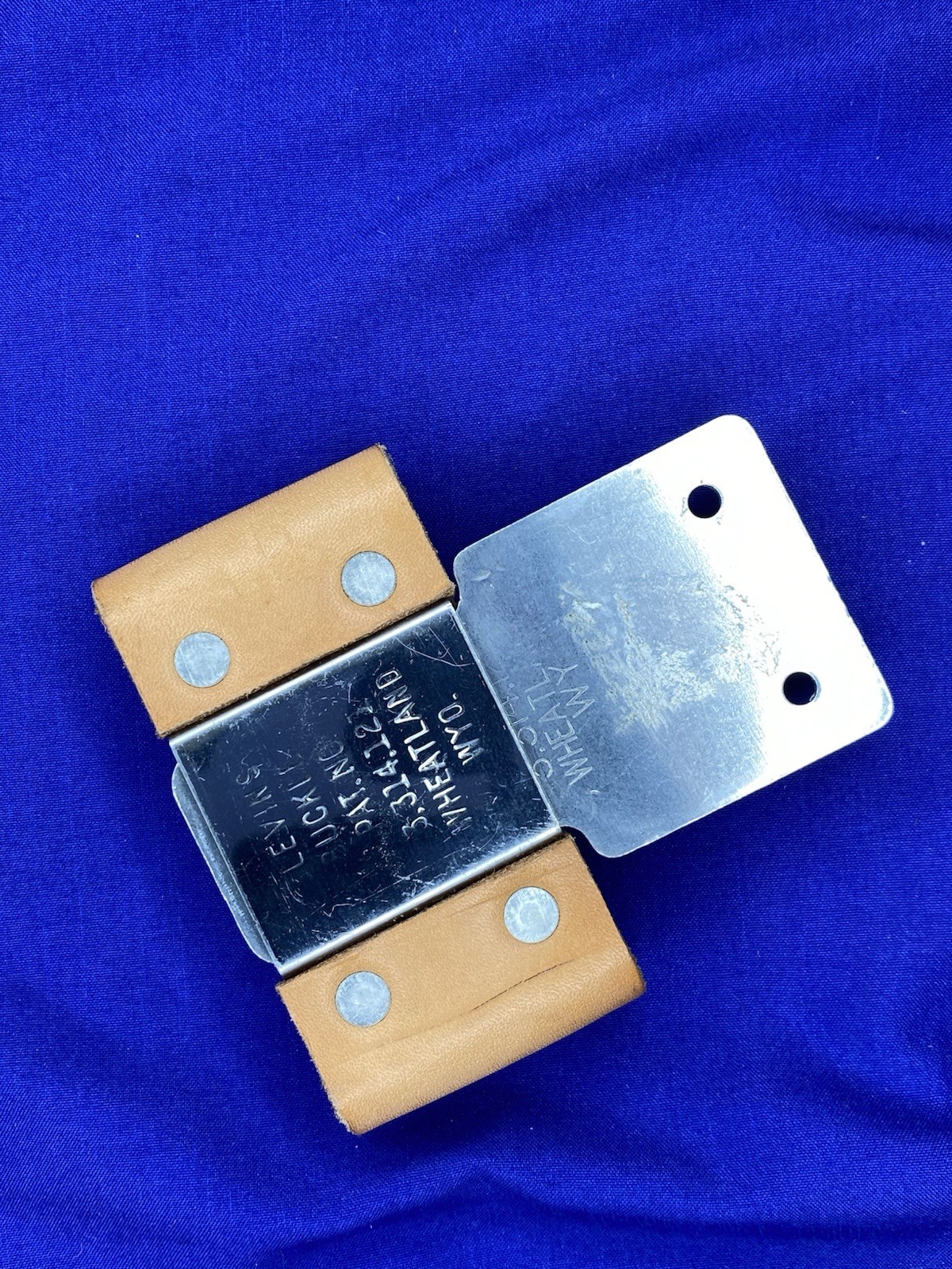 2-1/2 Inch~Blevins Buckle Pair~Saddle~Vertical One (1pc.)