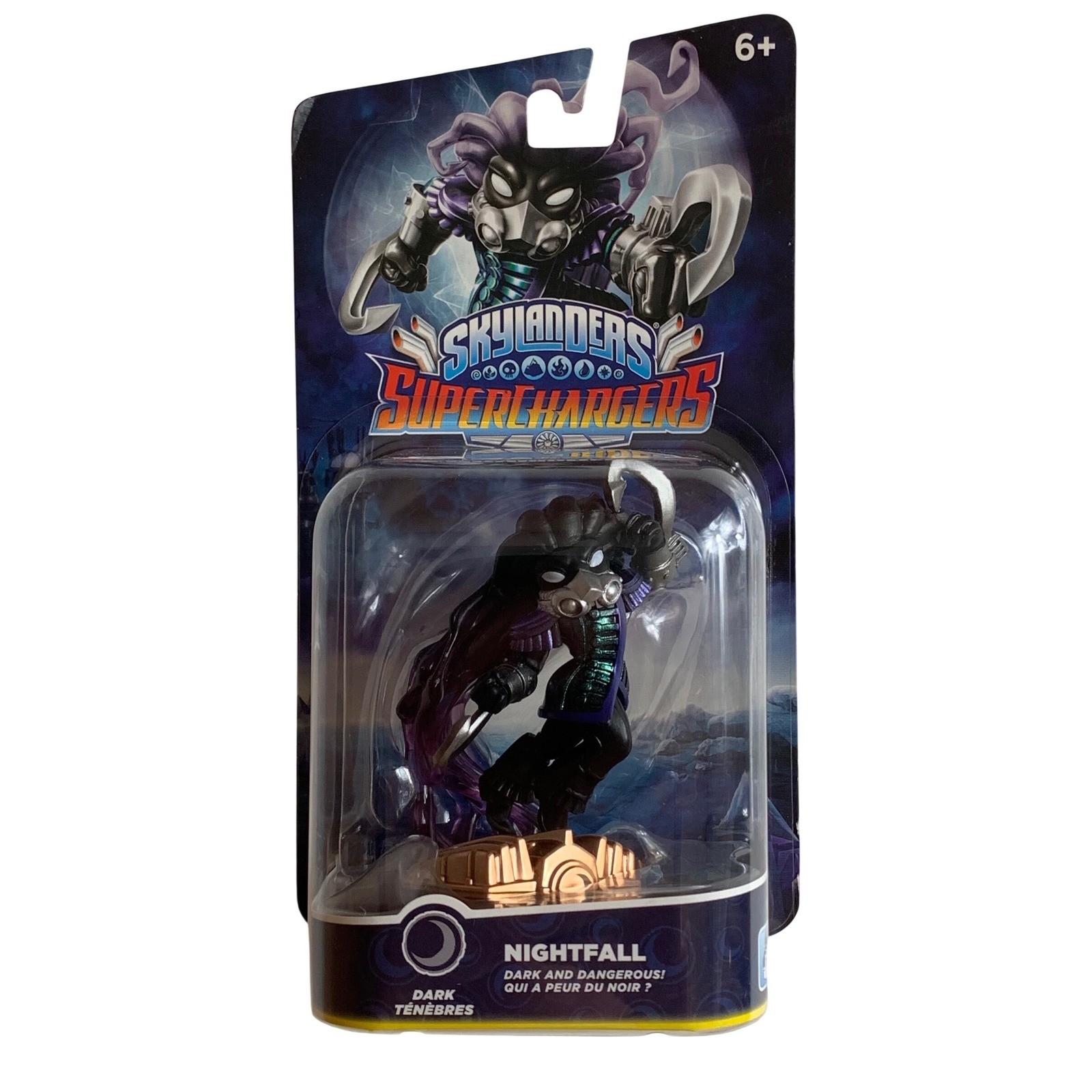 2015 Skylanders SuperChargers Nightfall Dark Element Figure Activision 87530 New