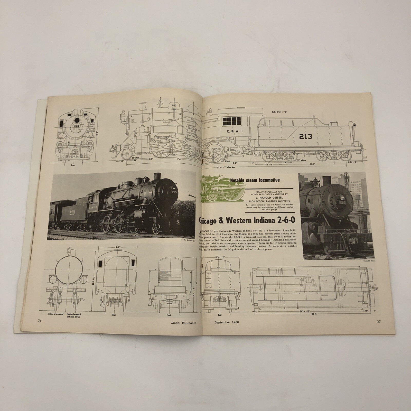 Model Railroader Magazine September 1960