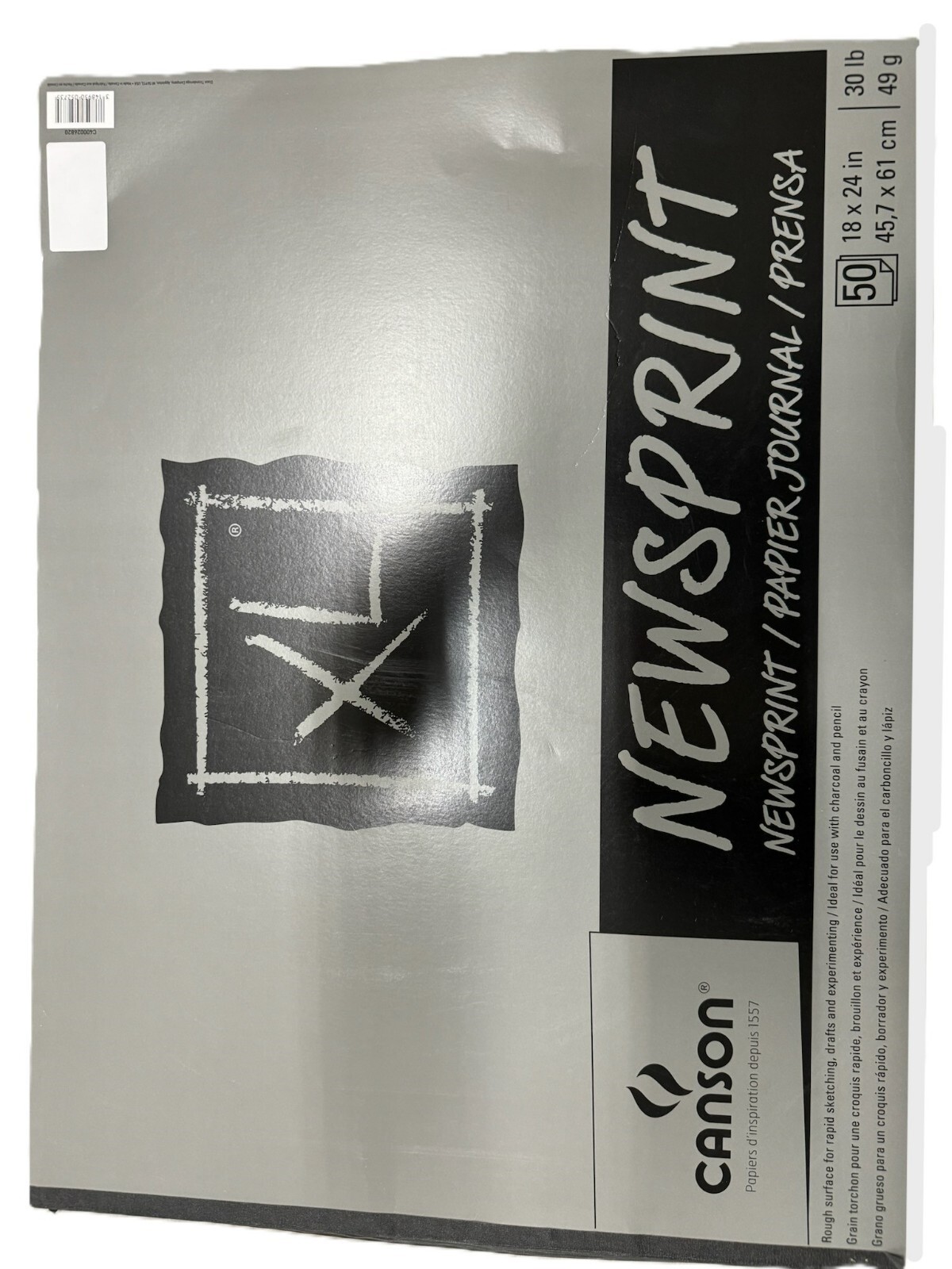 Canson XL Series Newsprint, 18" x 24", Transparent