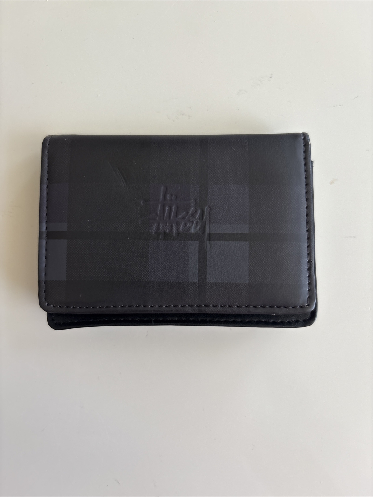 Stussy Card Holder Wallet Lather Brown ￼