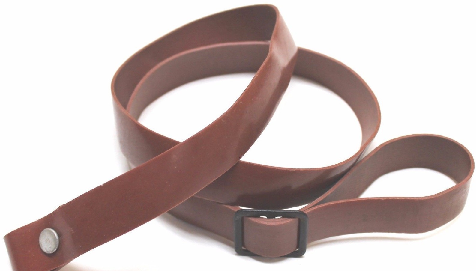 Romanian Brown Vinyl Rifle sling 39inL x 13/16inw  adjustable each E8900