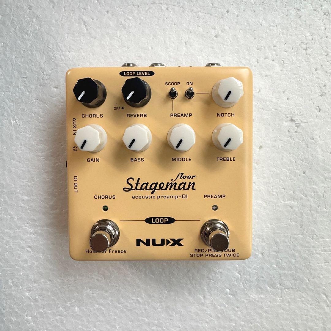 NUX Stageman Floor Acoustic Preamp DI