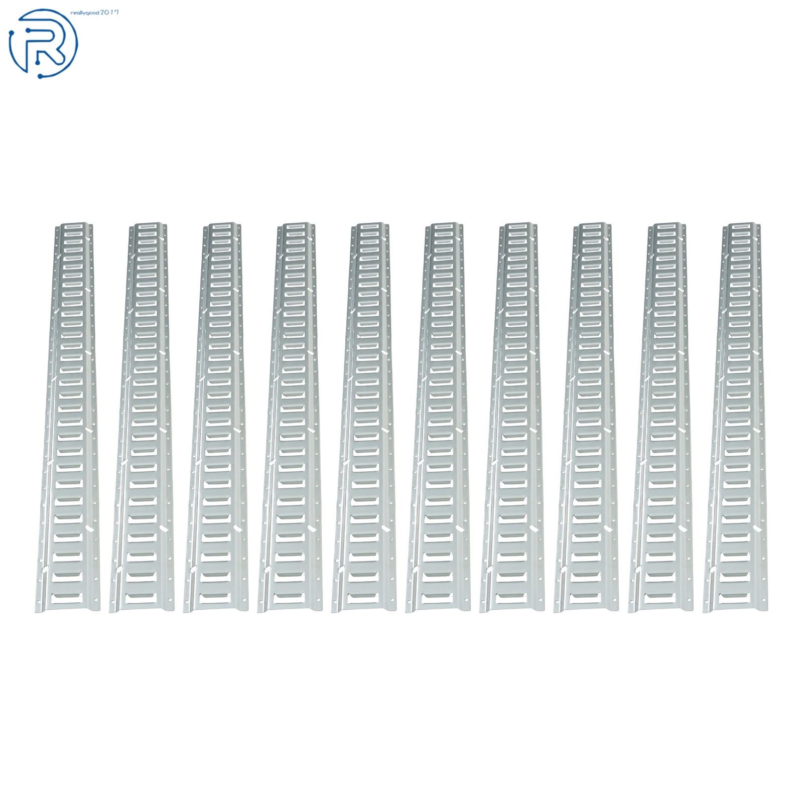 10 Pack 5' E Track Tie Down Rail System For Trucks Trailers Vans Secure Cargo