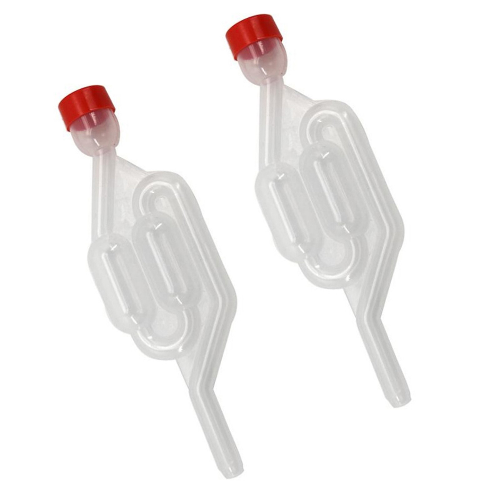 2PCS Transparent One-way Home Plastic Beer Making Tool Equipment Airlock