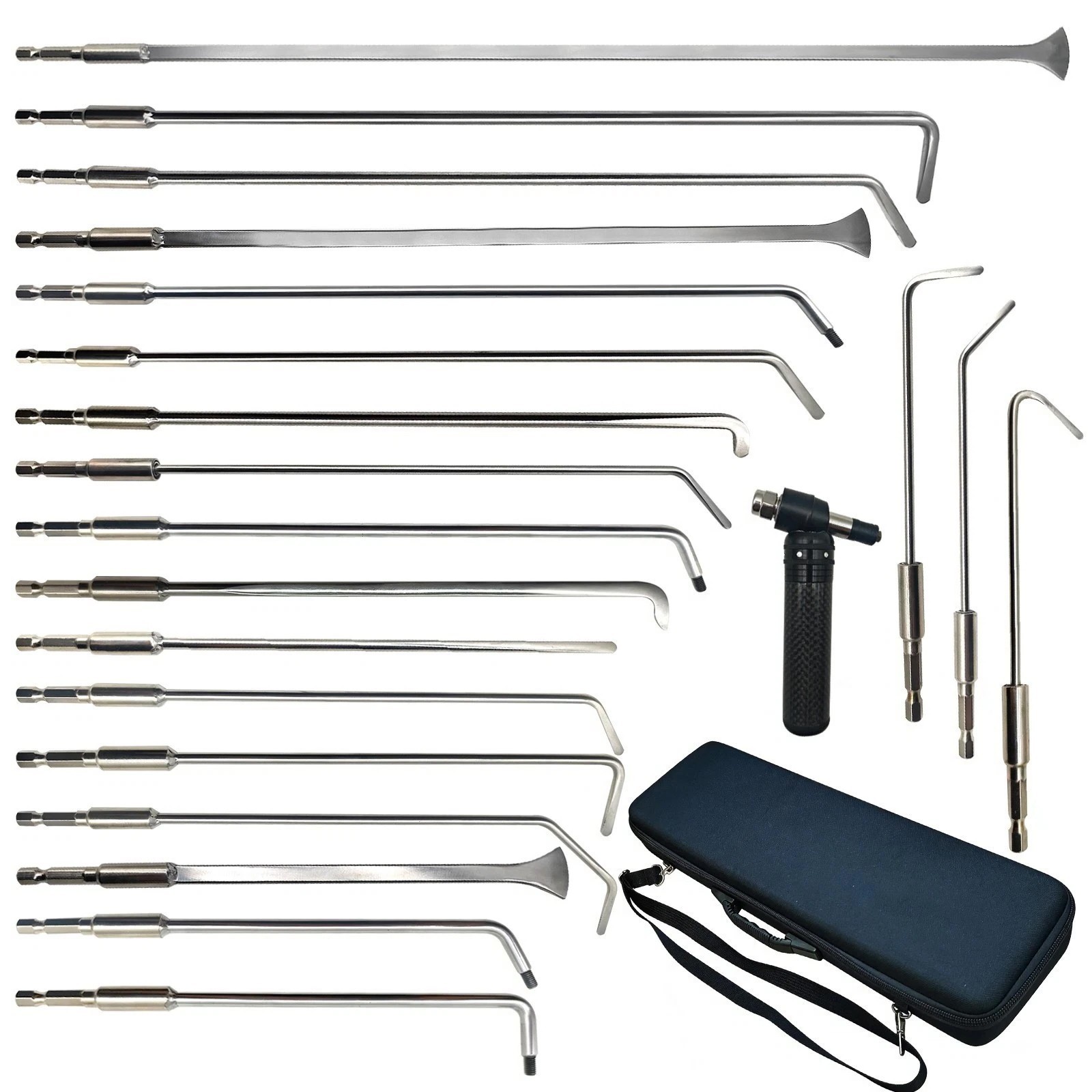 20 Pcs Paintless Dent Removal Hooks Kit, Automotive Panel Dent Removal Tools
