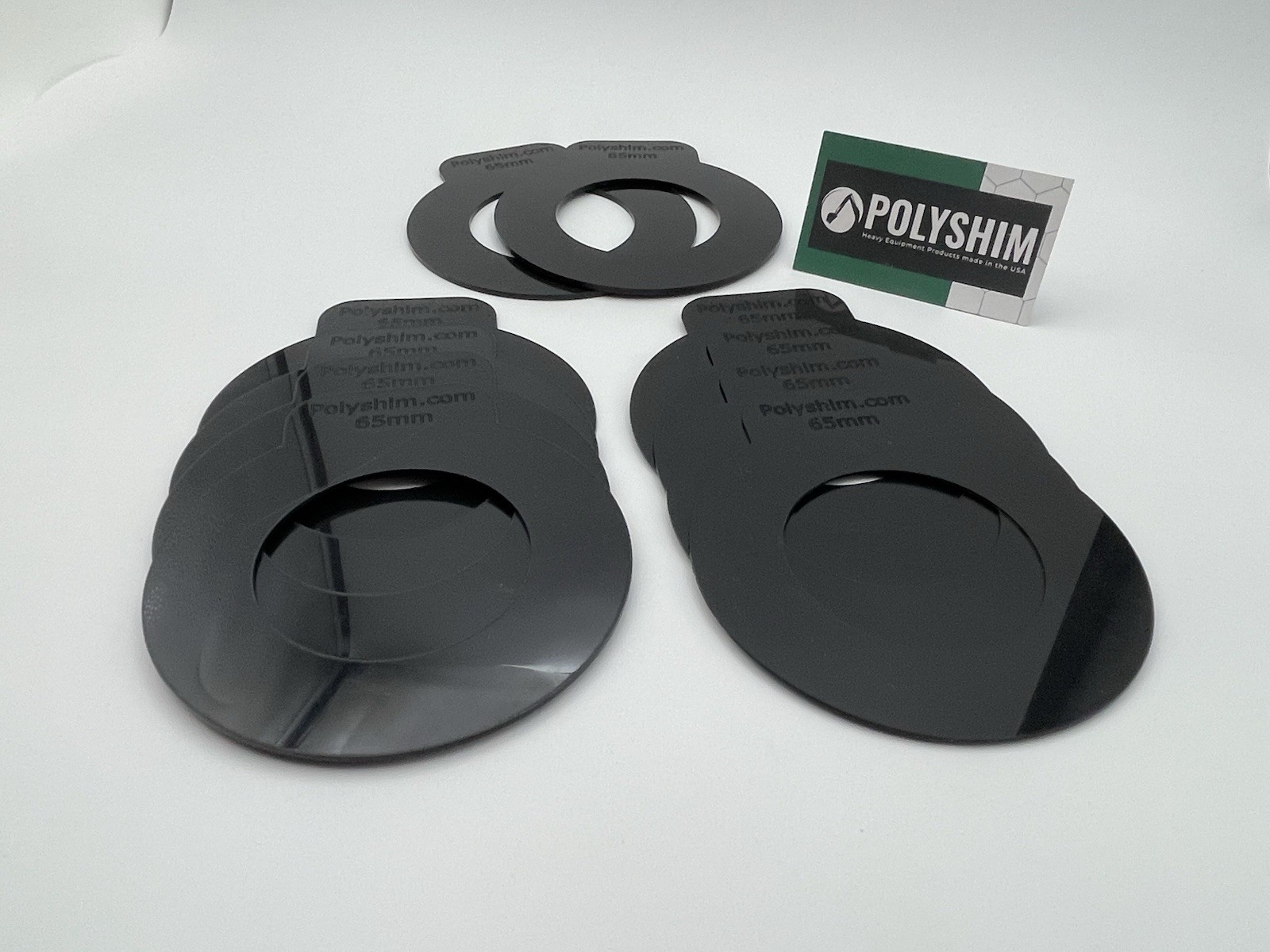 Bucket Pin Shim Kit 65mm for Excavator Cat 312 Deere 130G Kobelco Hitachi Case