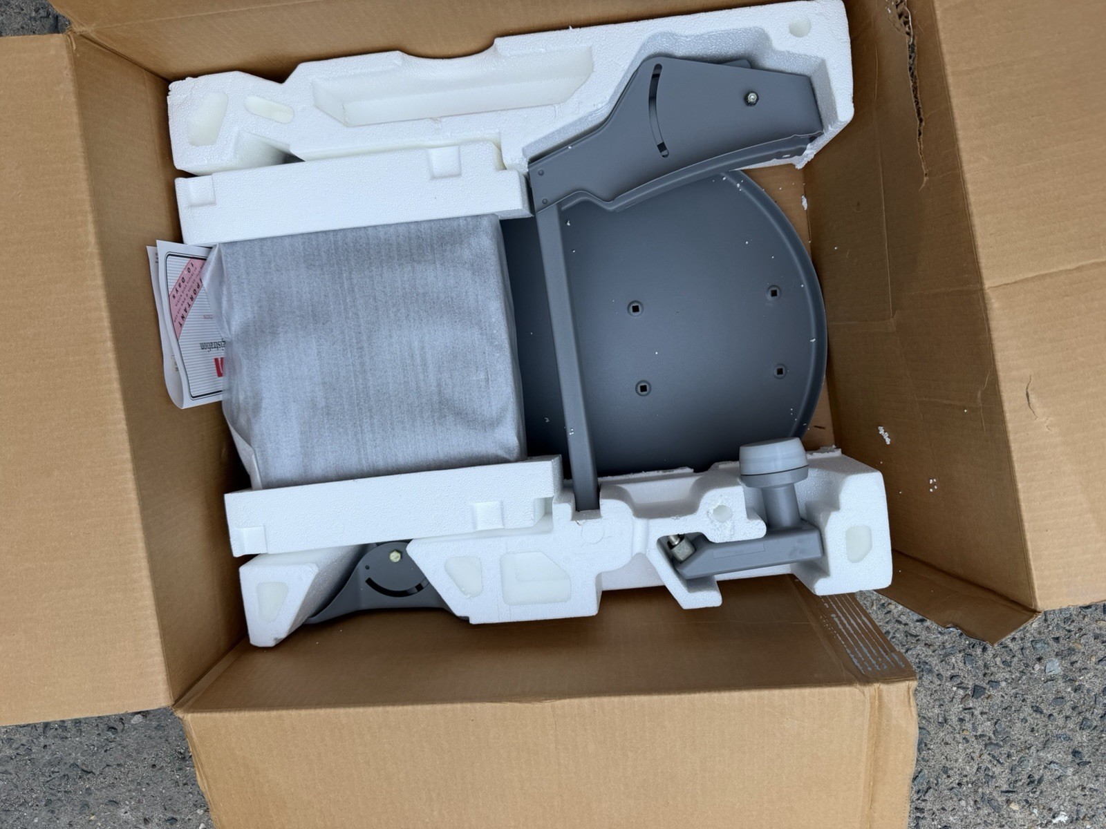Direct TV Satellite Dish With Mount , New Open Box