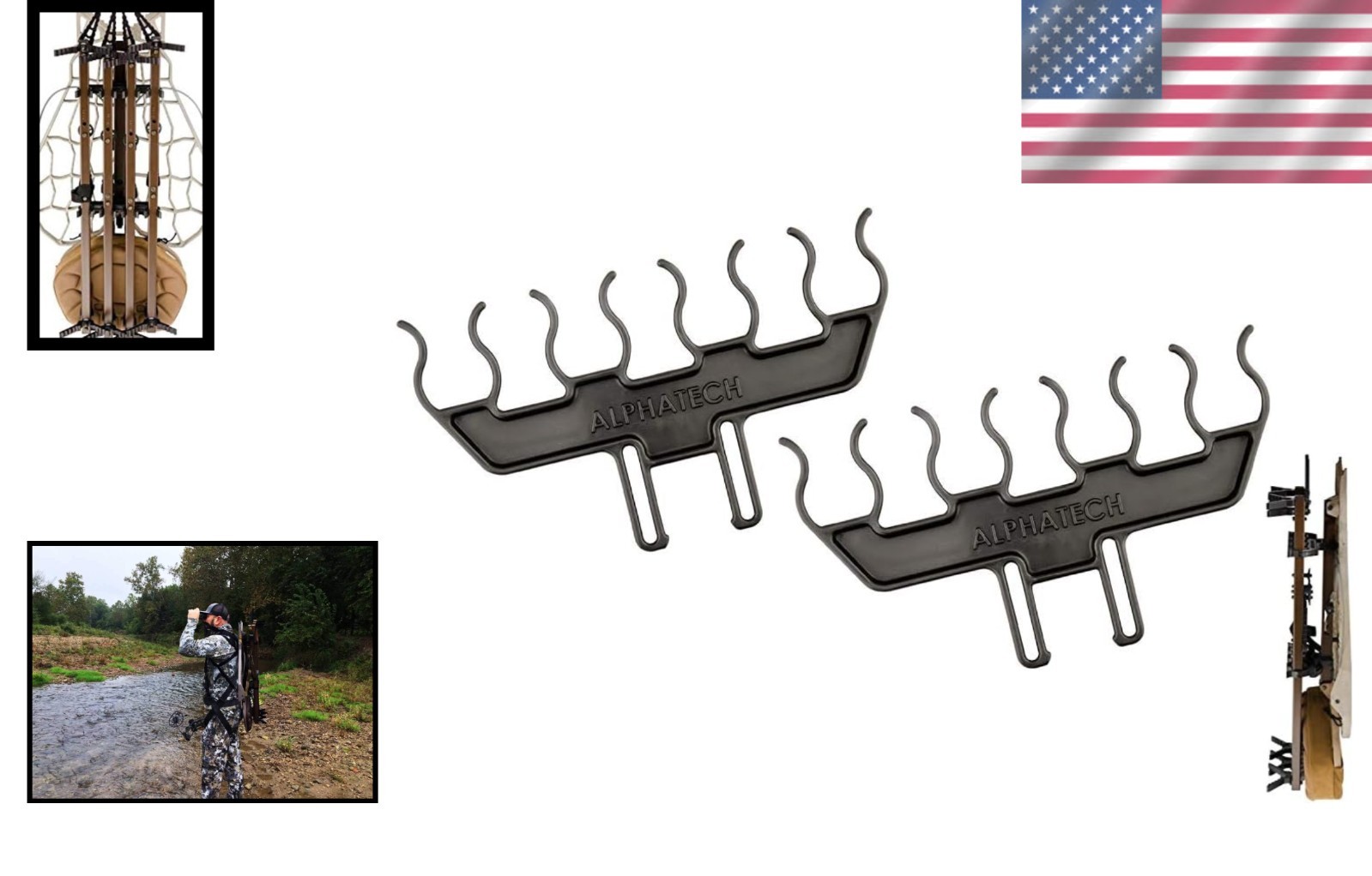 Climbing Stick Holder for Hang-On Stand