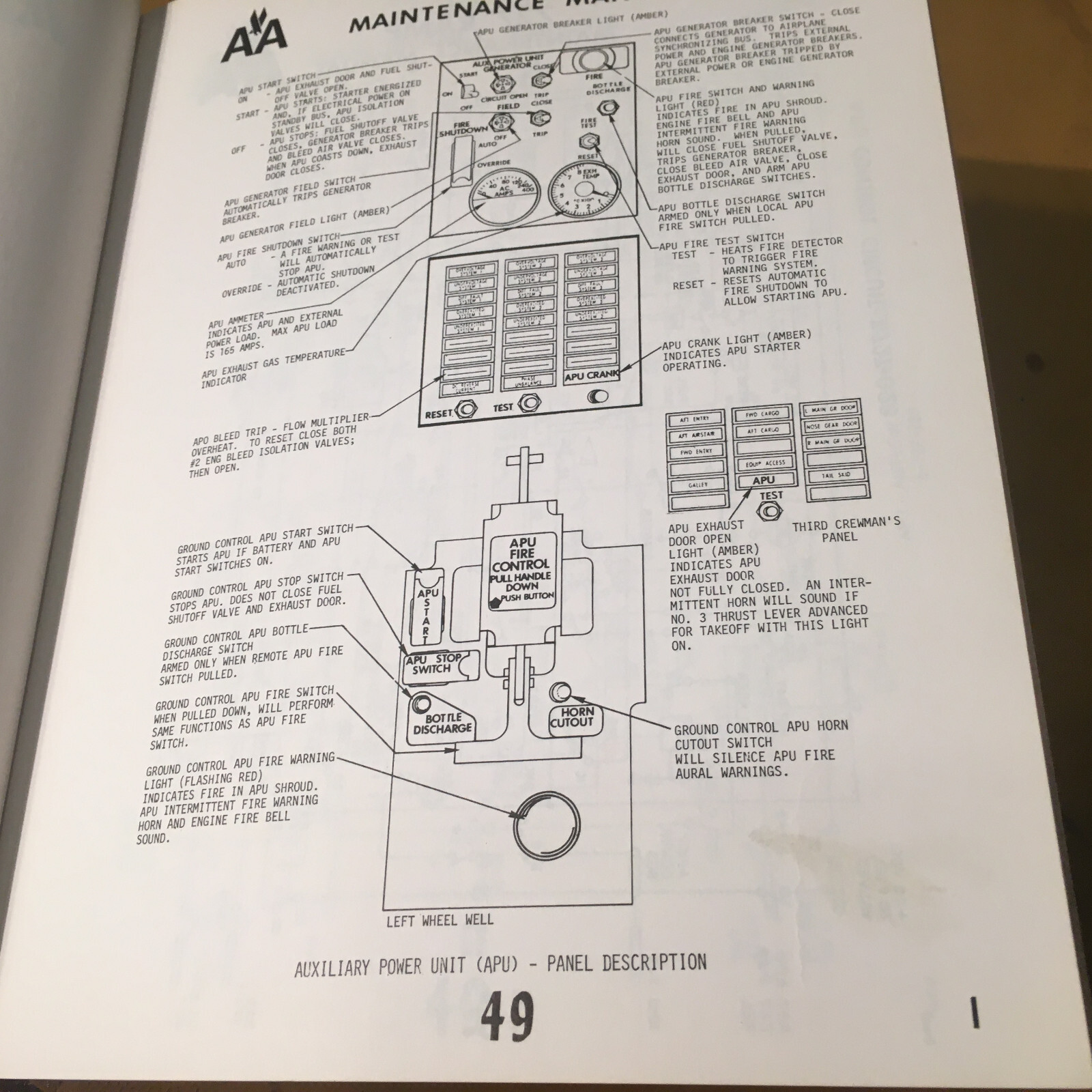 Boeing 727 Ramp Maintenance Manual