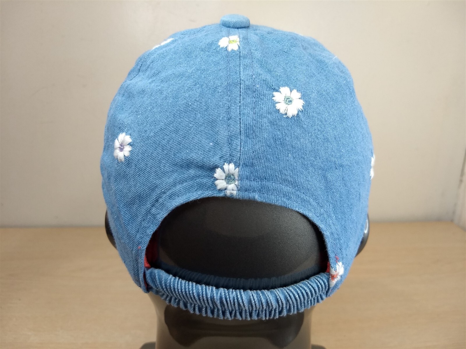 TARGET DAISY STRAPBACK YOUTH HAT/CAP, BLUE, OUTDOOR/GARDEN/FLOWER