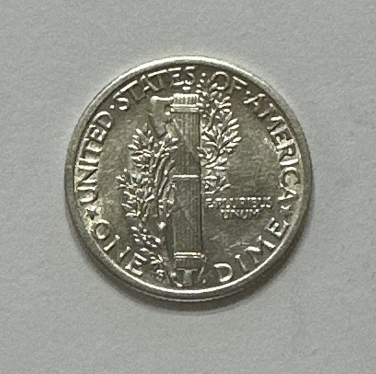 1942-D Mercury Head Dime BU (Inv.) 212969