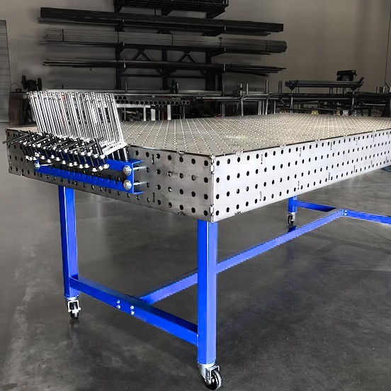 48"x96" Welding Fabrication Table 4x8ft DIY Flat Kit Fixture Laser Cut in USA