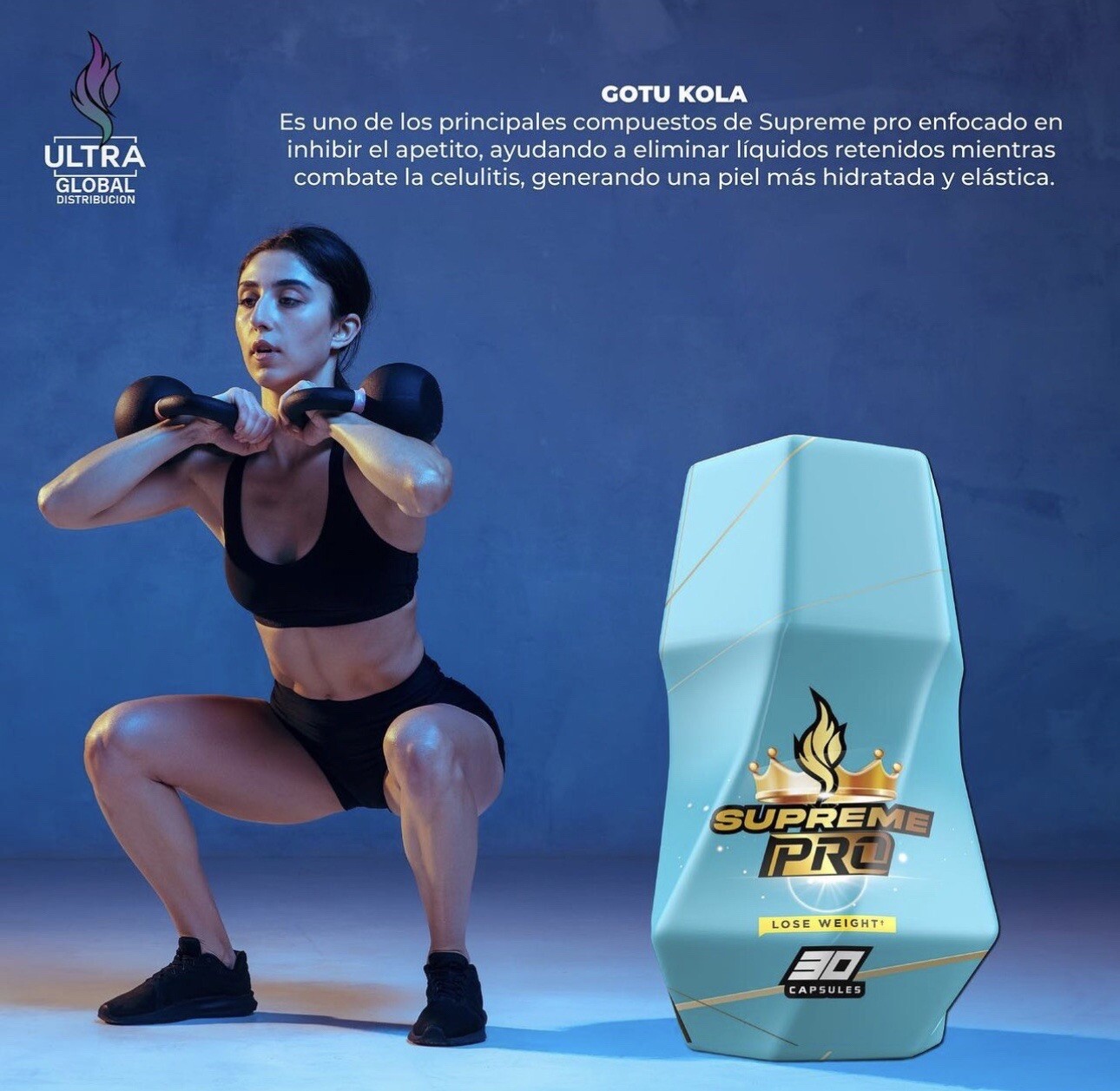 LIPOBLUE Supreme PRO Quemador de Grasa Keto Organic Weight Loss Pills fat Burner