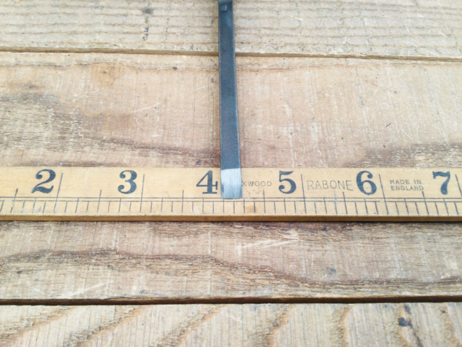 Vintage ¼” Marples & Sons Mortice Chisel