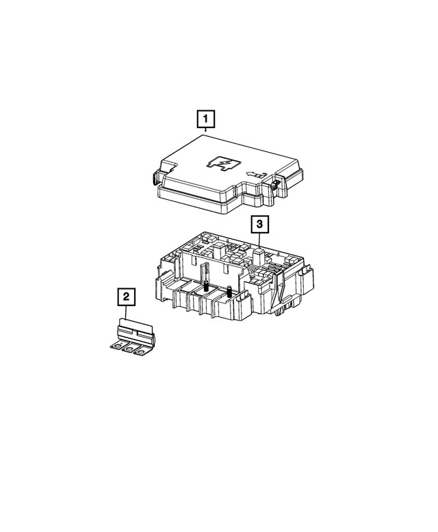 Genuine Mopar Power Distribution Center 68366721AE