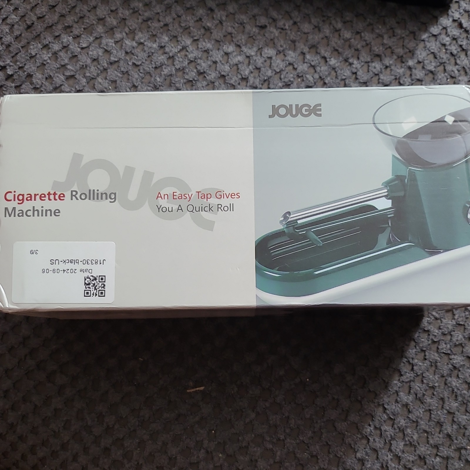 Jouge H-8 Electric Cigarette Rolling Machine Green 8.5V 11W 2A Automatic
