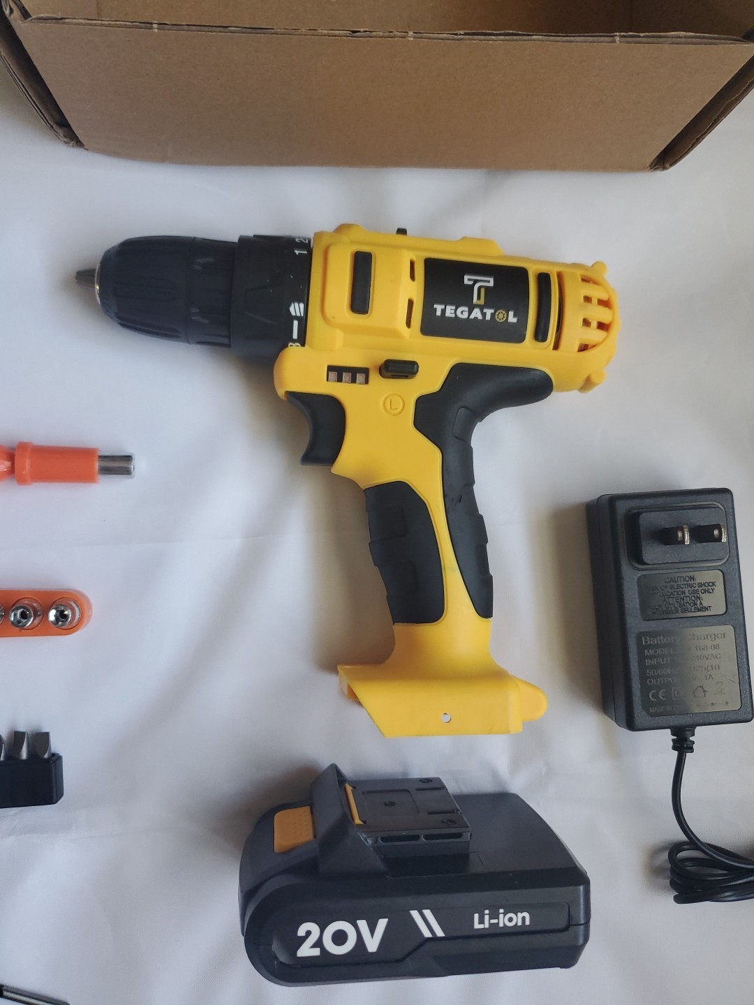 20 Vold. Drill Set 1 Battery Rechargable