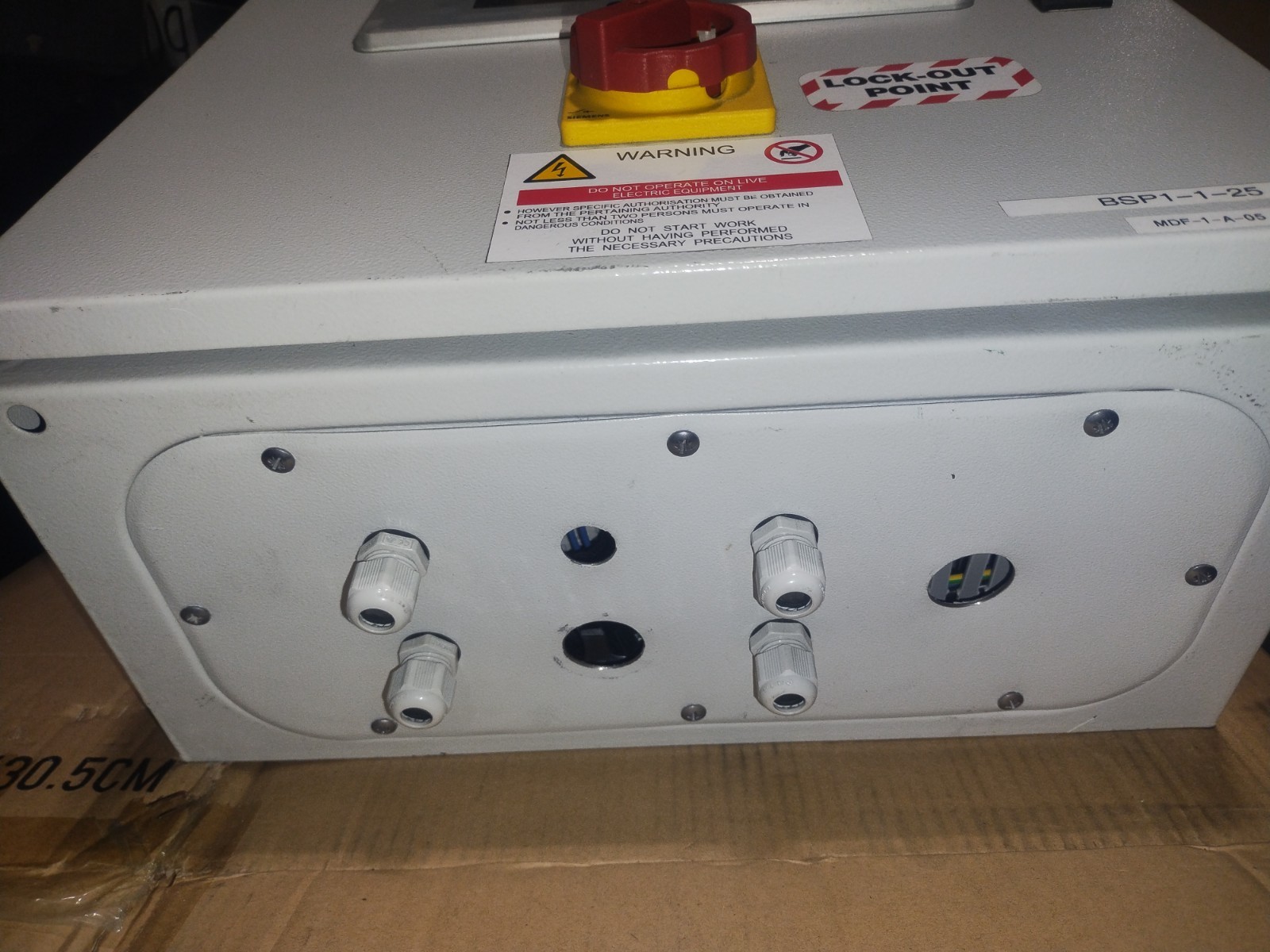 Schneider Electric Control Panel power Controller Used.