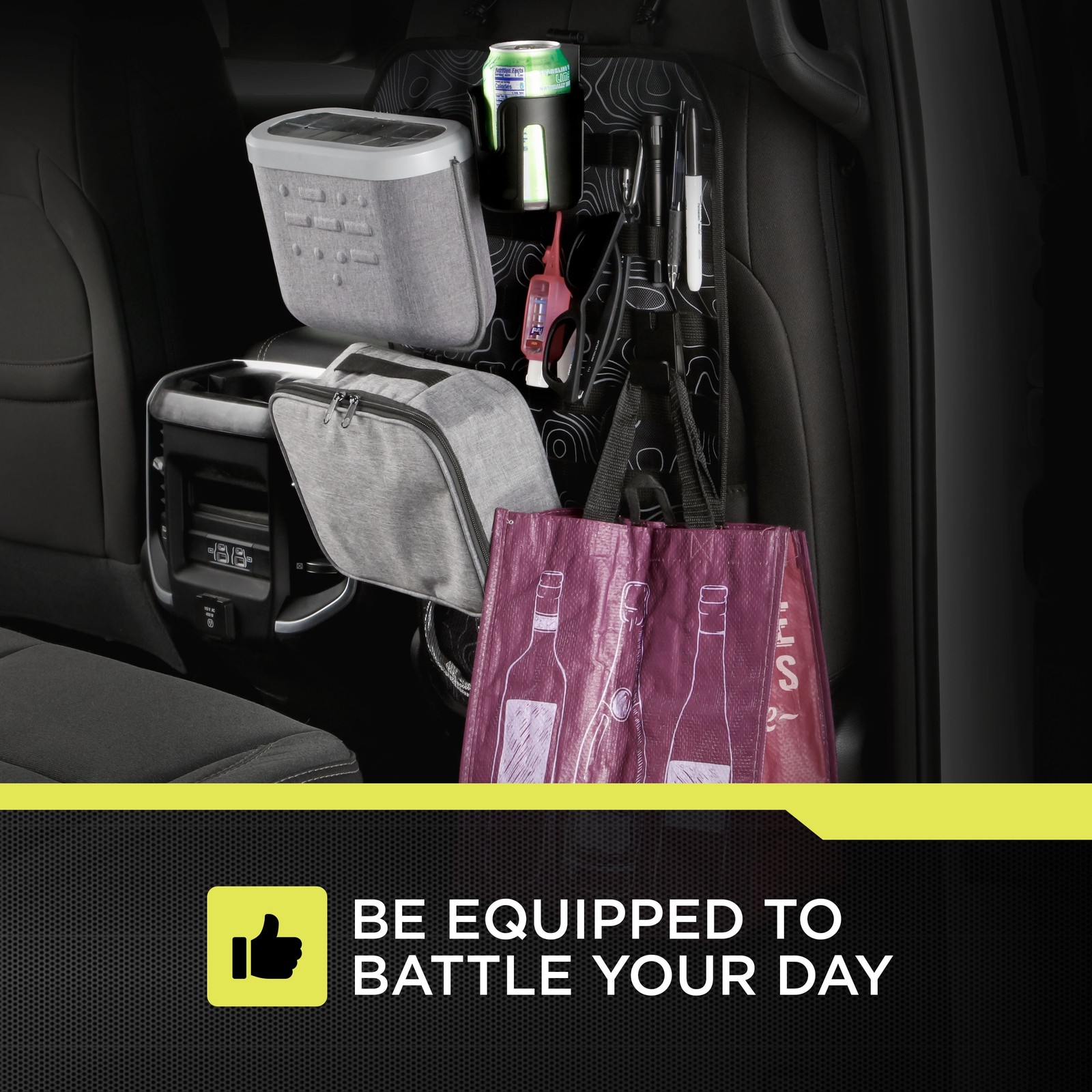 MOLLE Strap Backseat Organizer, Universal Fit, AZ534005