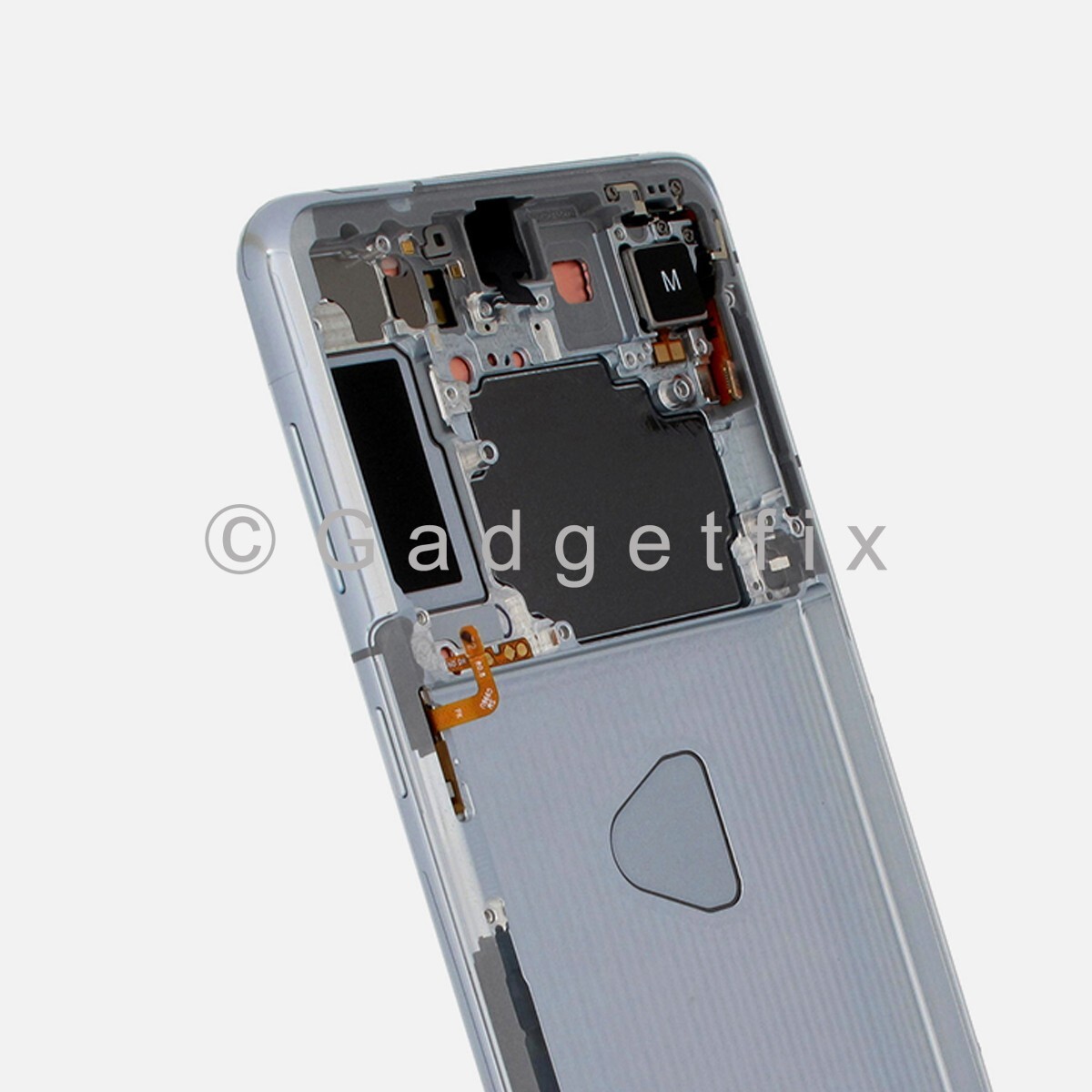 For Samsung Galaxy S21 Plus OLED Display Touch Screen Frame Silver Replacement