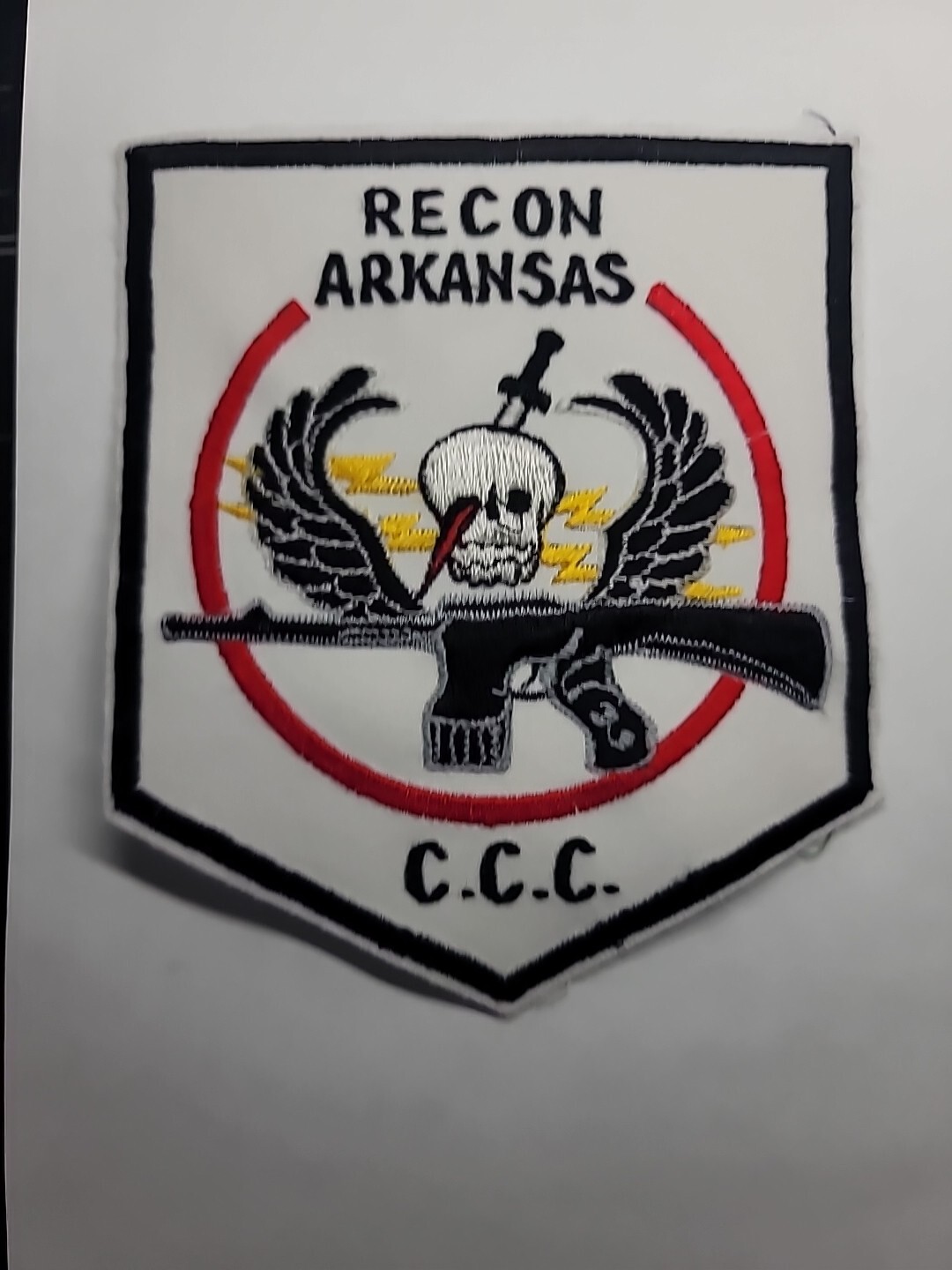 U S ARMY RECON ARKANSAS CC CCN RECON INFANTRY AIRBORNE  PATCH