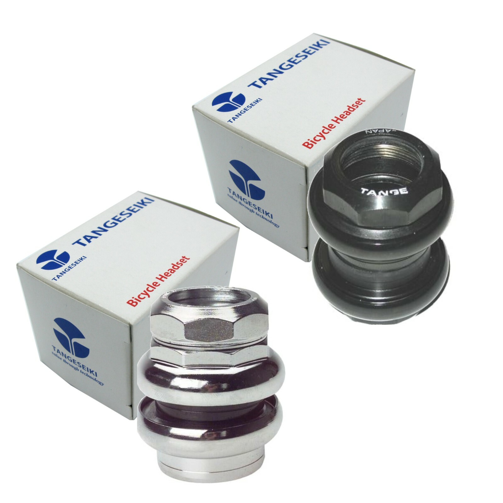 Tange Levin CDS 1" Threaded Headset 27/30 Black or Silver