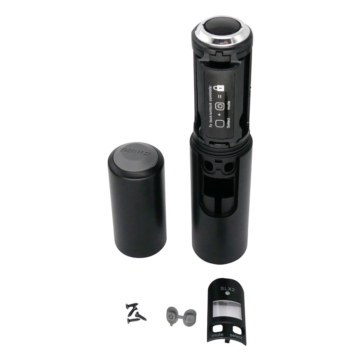 For Shure SLX2 Repair The Broken Part MIC Shell Housing Plastic Handheld Body