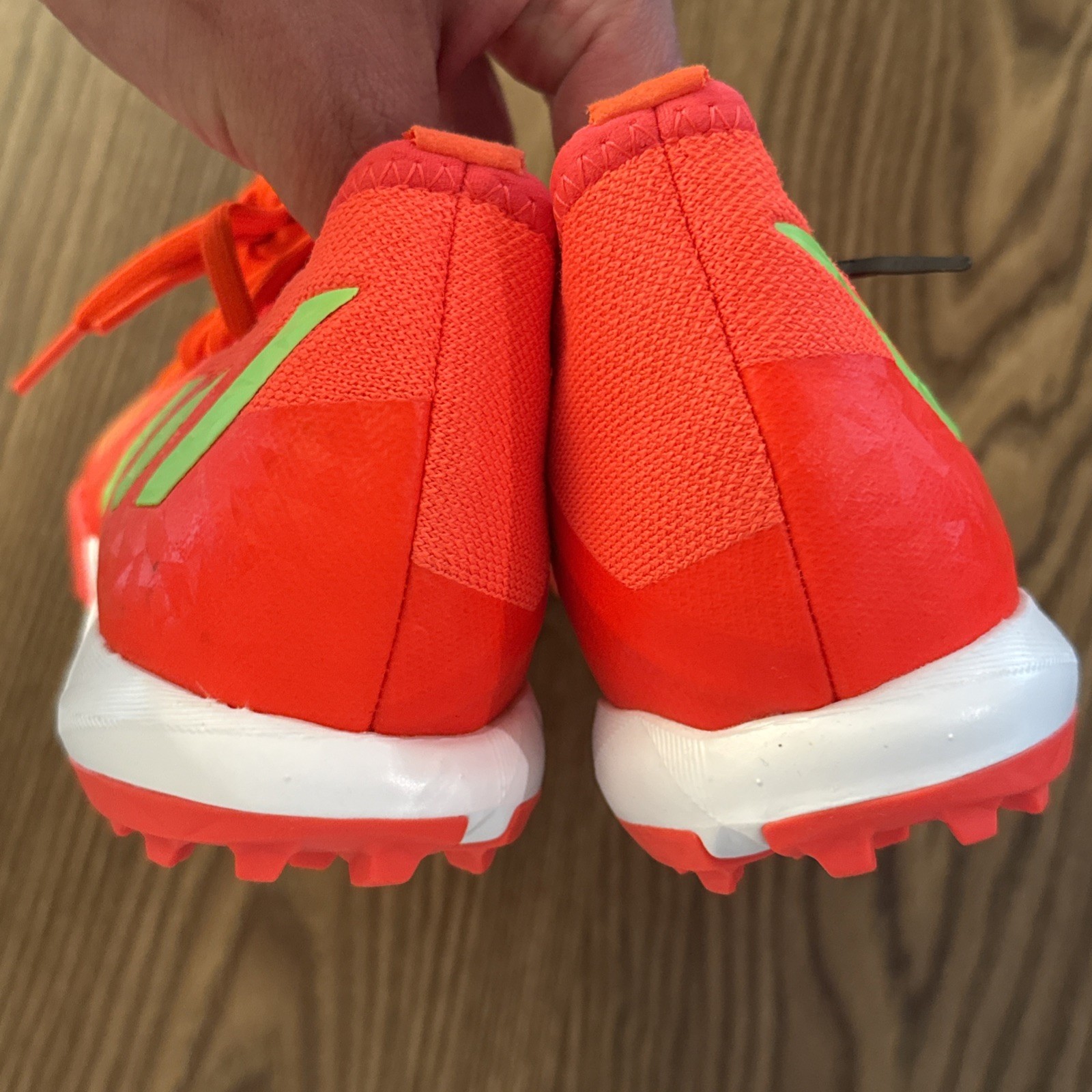 Men’s Size 6.5 Adidas Predator Edge.3 Turf Soccer Cleats Shoes Orange Red