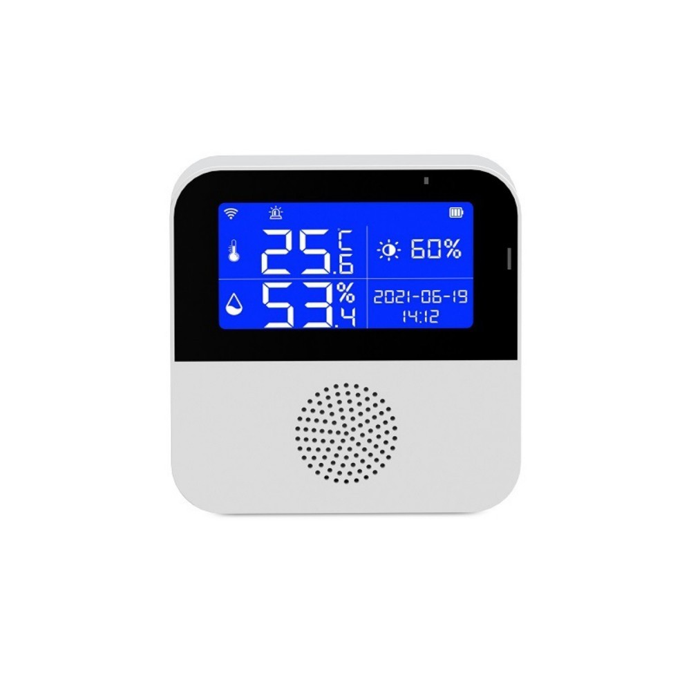 Tuya Smart WIFI Temperature and Humidity Sensor with Backlight LCD Display