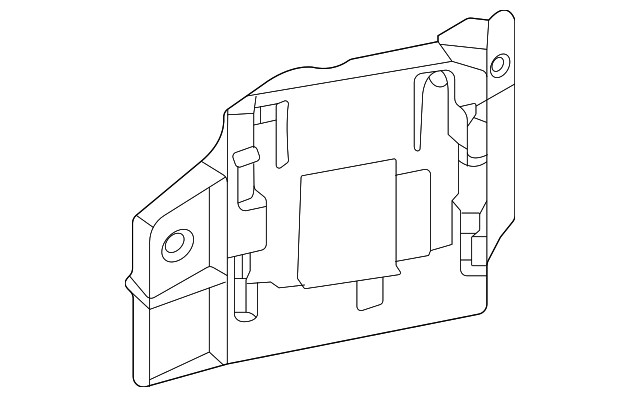 Genuine Ford Bracket Bumper Mounting R2TZ-17C886-A