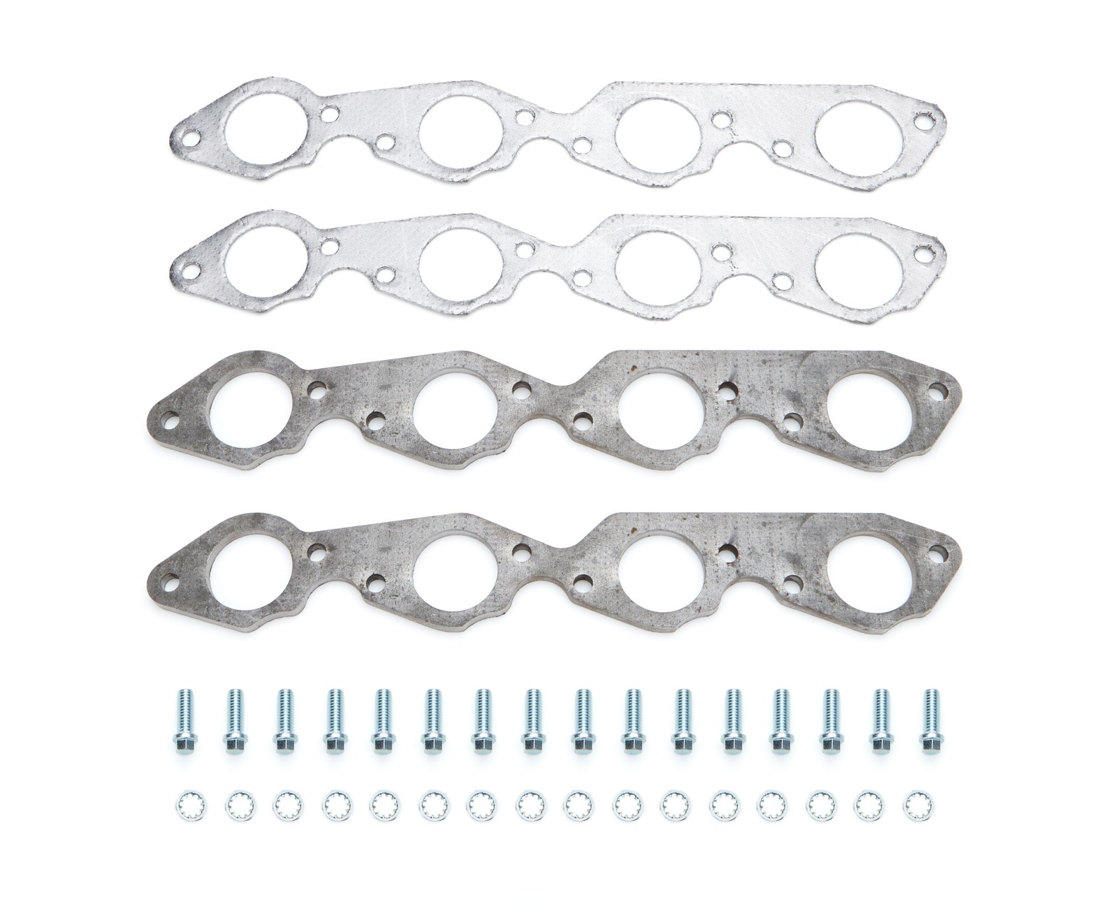 Patriot Exhaust H7899 Header Flange Kit for Big Block Chevy, 0.375 in Thick, 2
