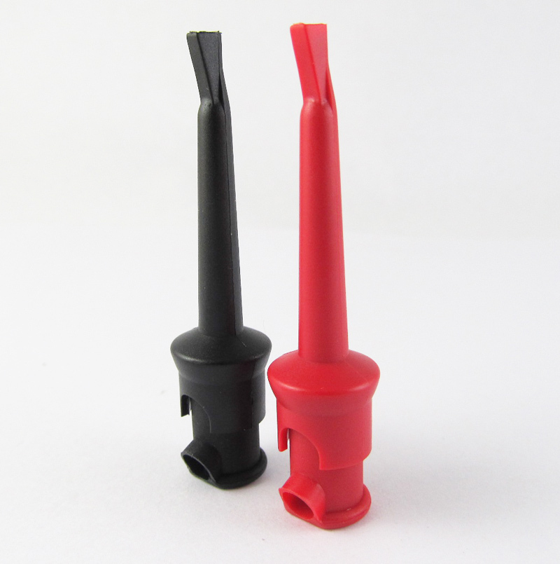 4pcs High Quality Nylon PA Copper Flexible Large Test Hook Clip Probes PCB SMD