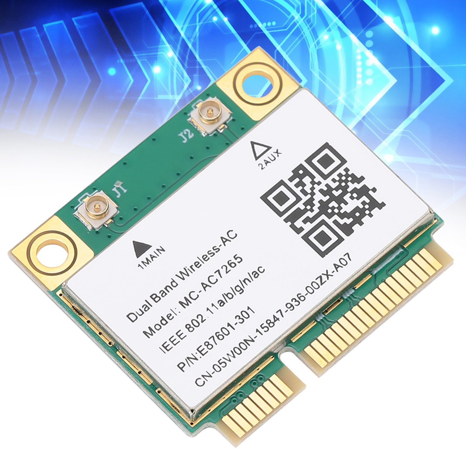 Gigabit Wireless Wifi Network Card For Bluetooth Connection 7265AC Chip For 1