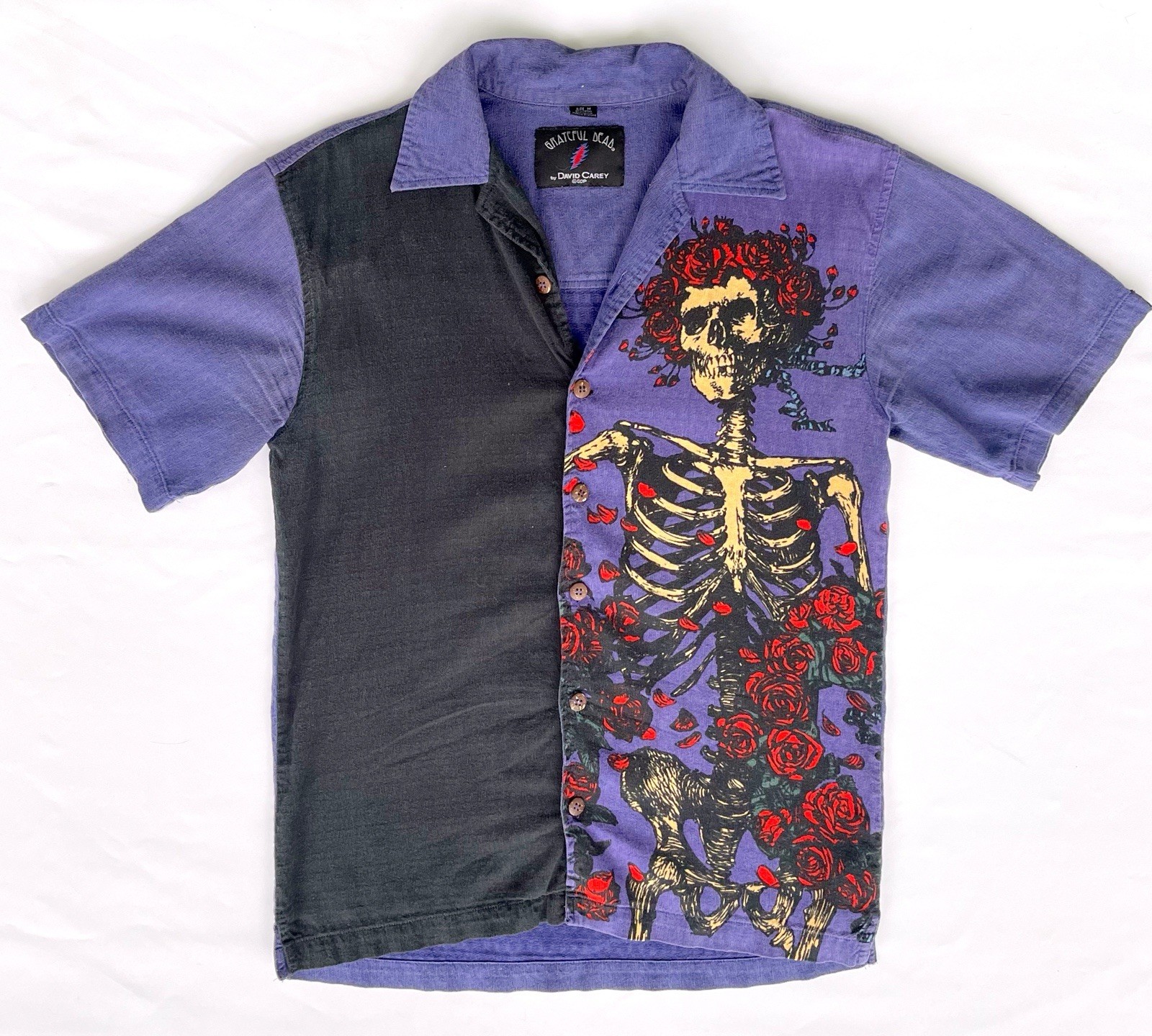 Rare Grateful Dead by David Carey Button Down - Size Medium