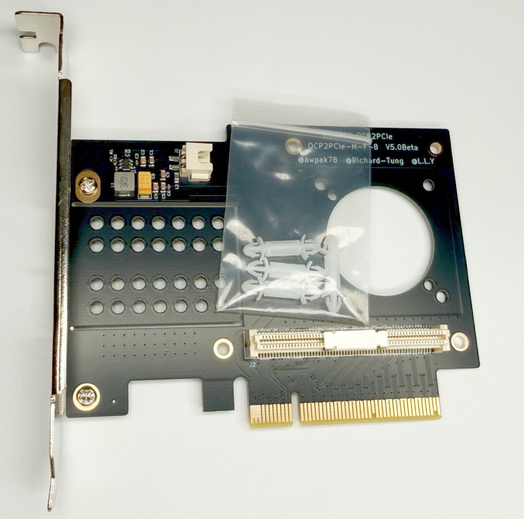 PCIe x8 Mellanox MCX341A X520 Adapter with OCP, 2.0 Mezzanine Card SFP+ 10G